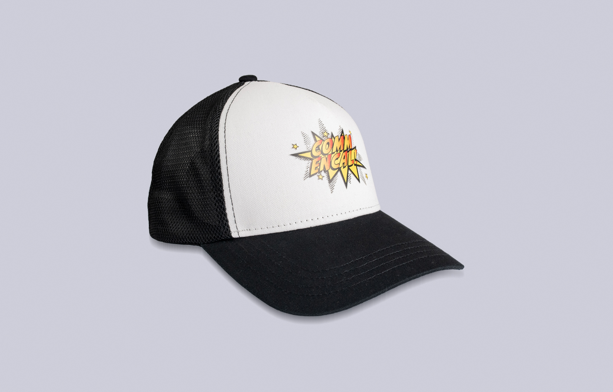 GORRA COMMENCAL TRUCKER KIDS CARTOON GREIGE image number 0