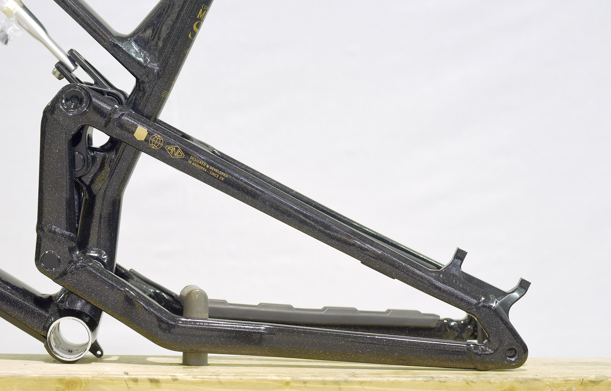 FRAME COMMENCAL META SX V5 GLITTERY BLACK - L (23230503) image number null