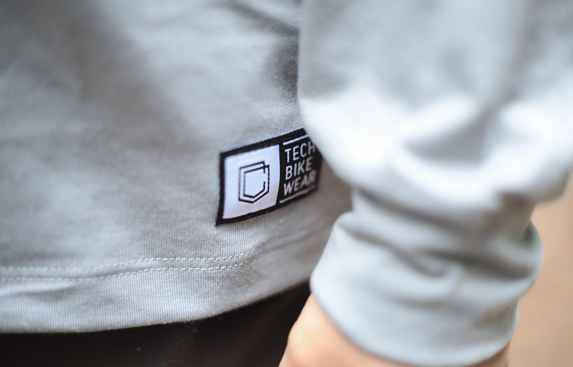 COMMENCAL KIDS LONG SLEEVE TECH-TEE GREY image number 6
