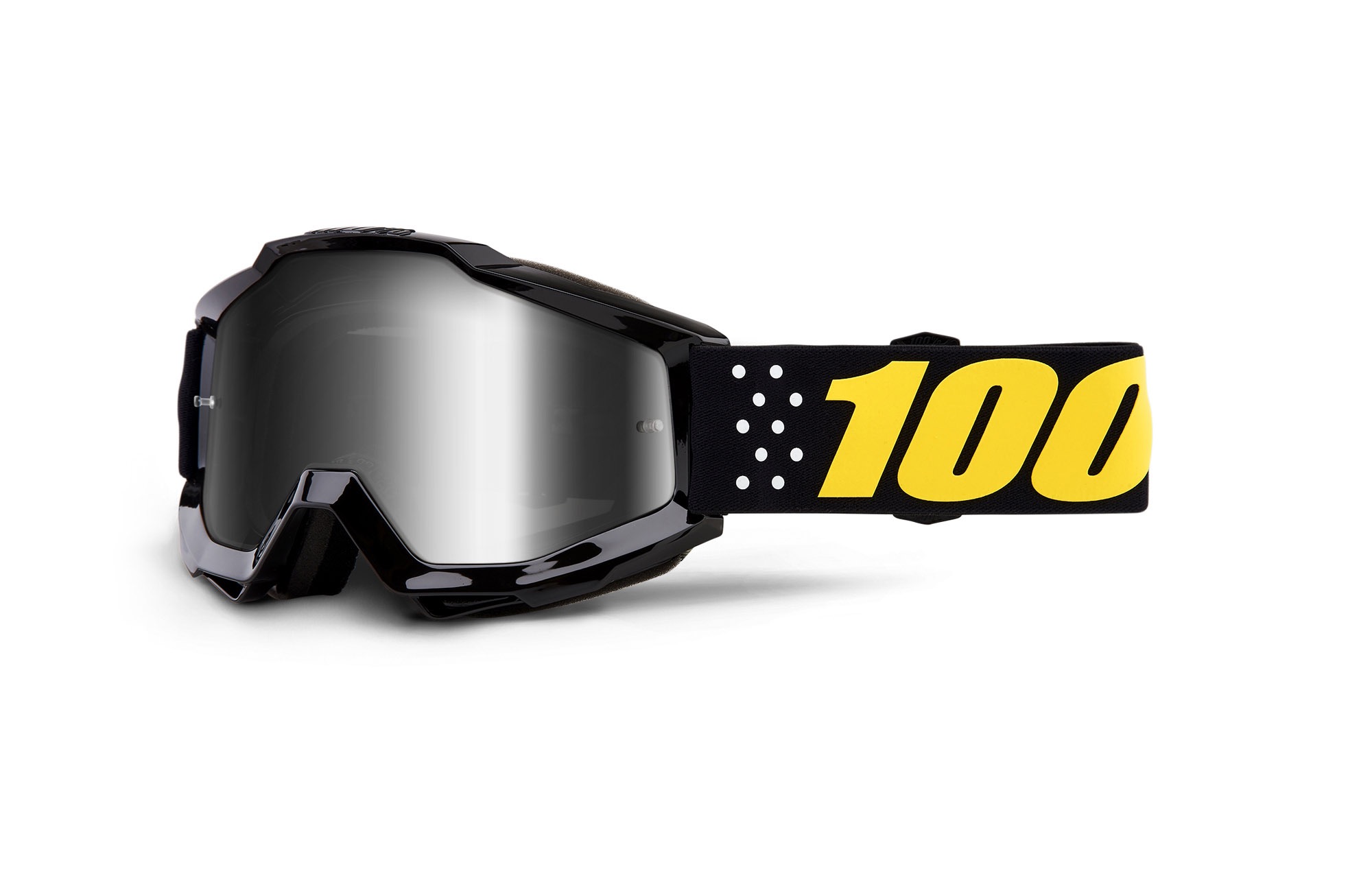 100% KIDS ACCURI PISTOL GOGGLE - SILVER MIRROR LENS image number 0