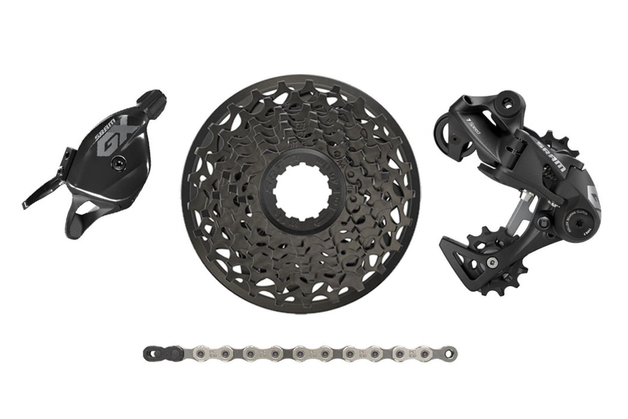 SRAM GX DH 7 SPEED 11-25T GROUPSET image number null