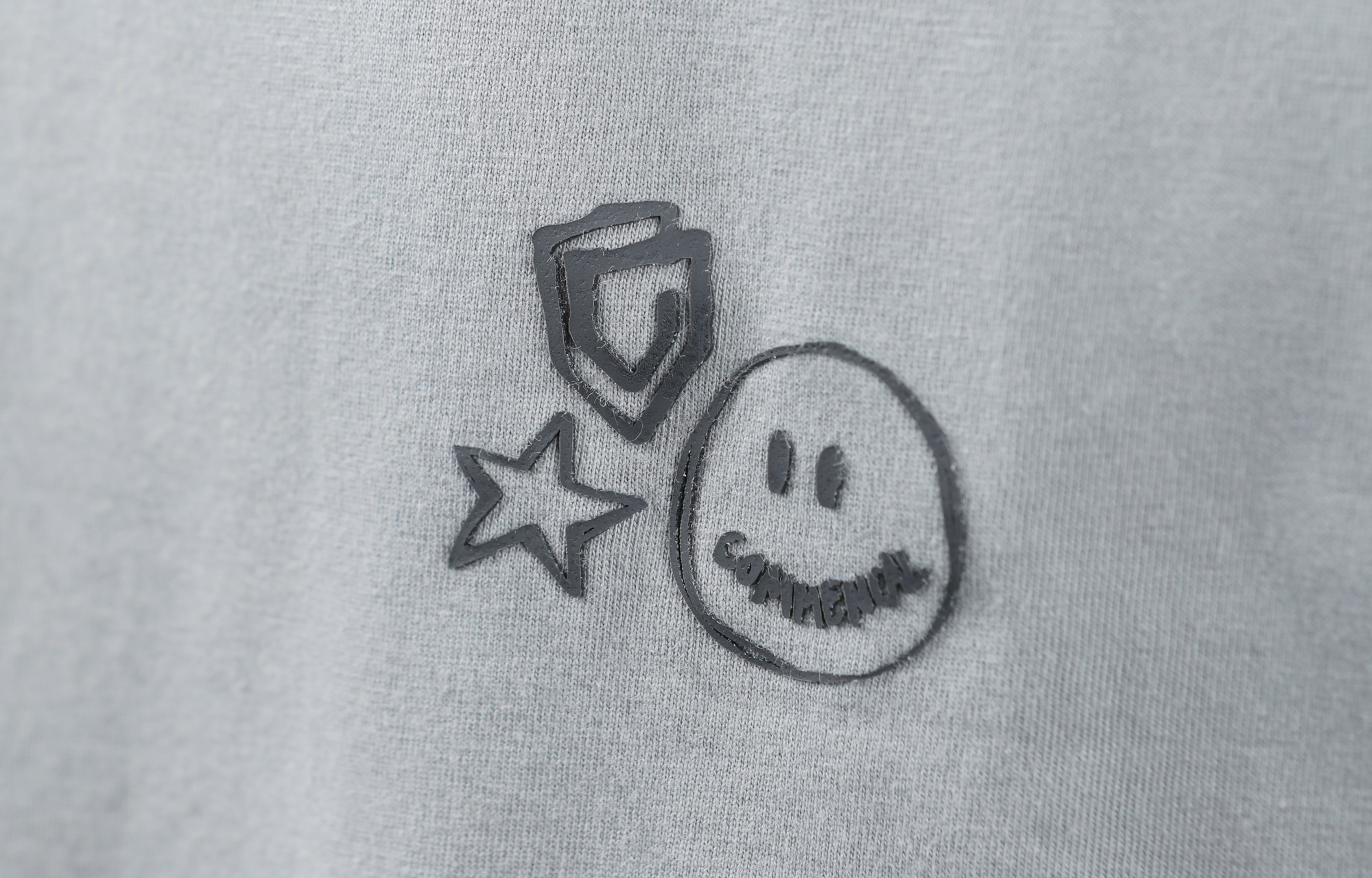 CAMISETA COMMENCAL KIDS REGULAR FIT LOGORAMA GREY image number 1