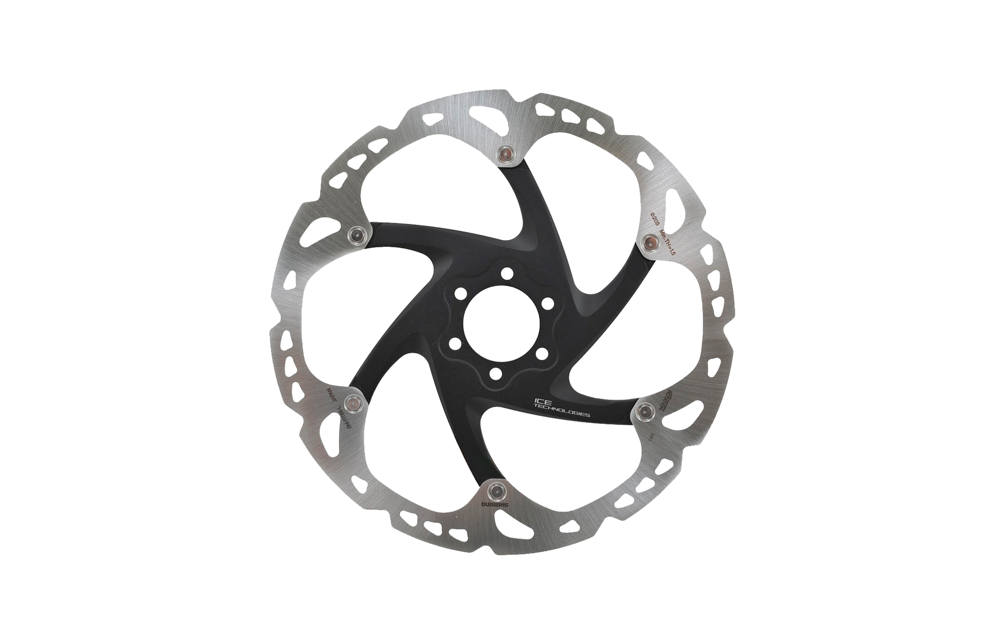SHIMANO SM-RT86 DISC ICE TECH 203MM image number null