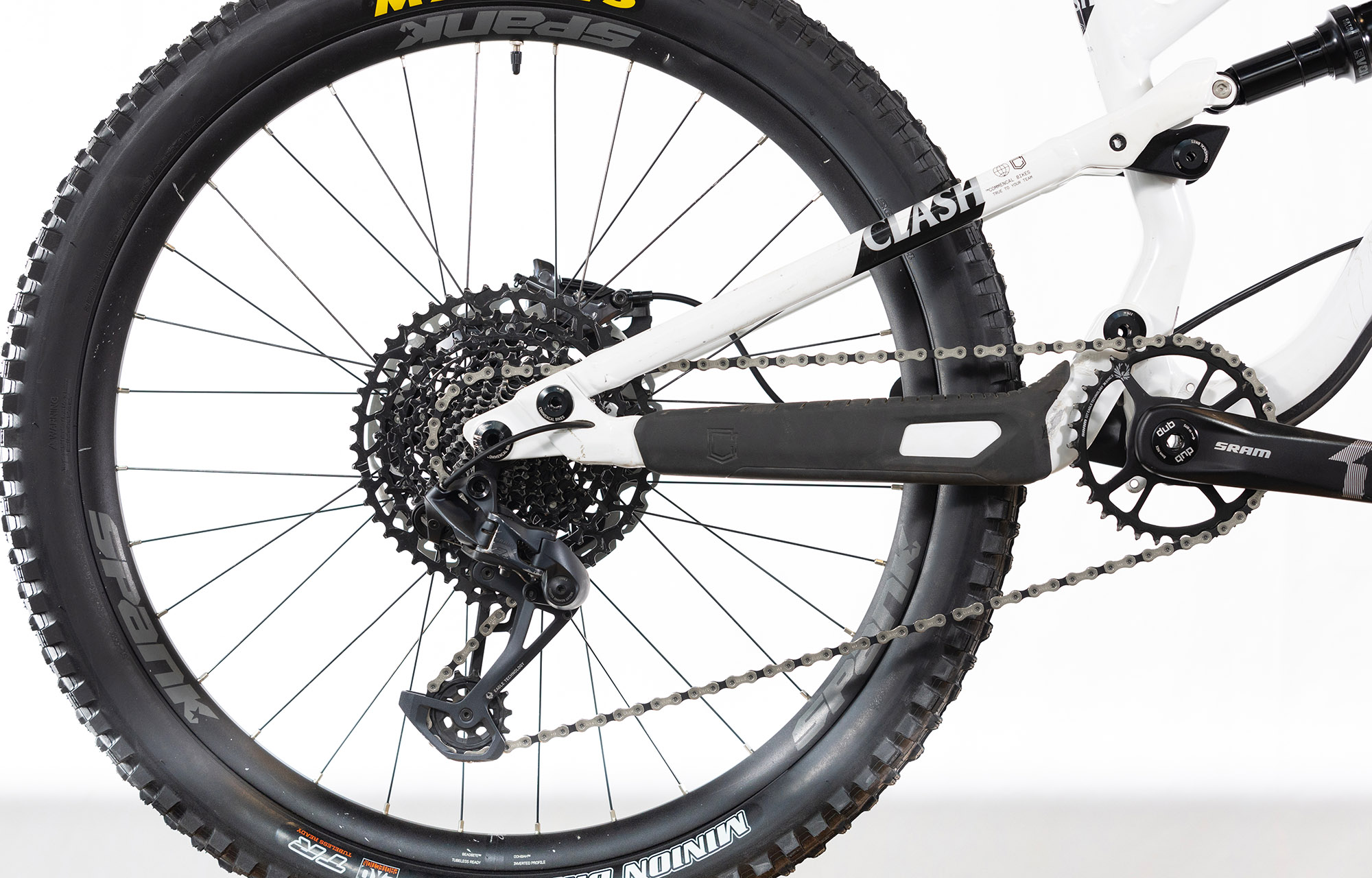 COMMENCAL CLASH XS PURE WHITE - (22175200) image cover number large 0