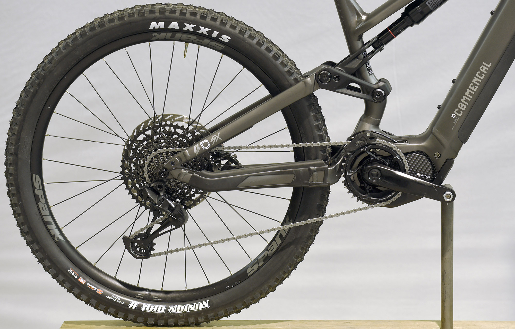 COMMENCAL META POWER SHIMANO SX RIDE DARK SLATE - M (22180502) 874 km image number null