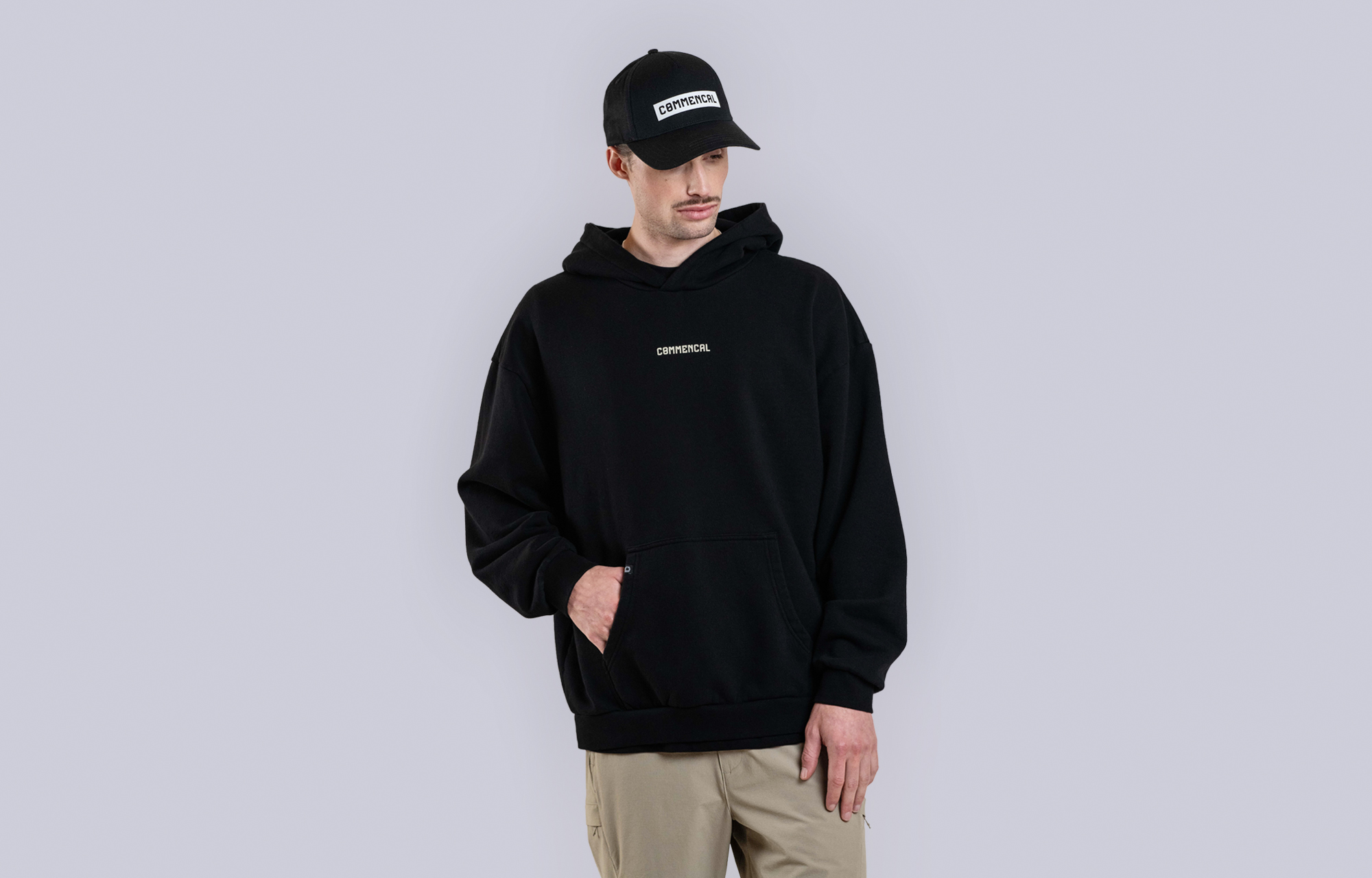 COMMENCAL CMNCL HOODIE BLACK image number 0