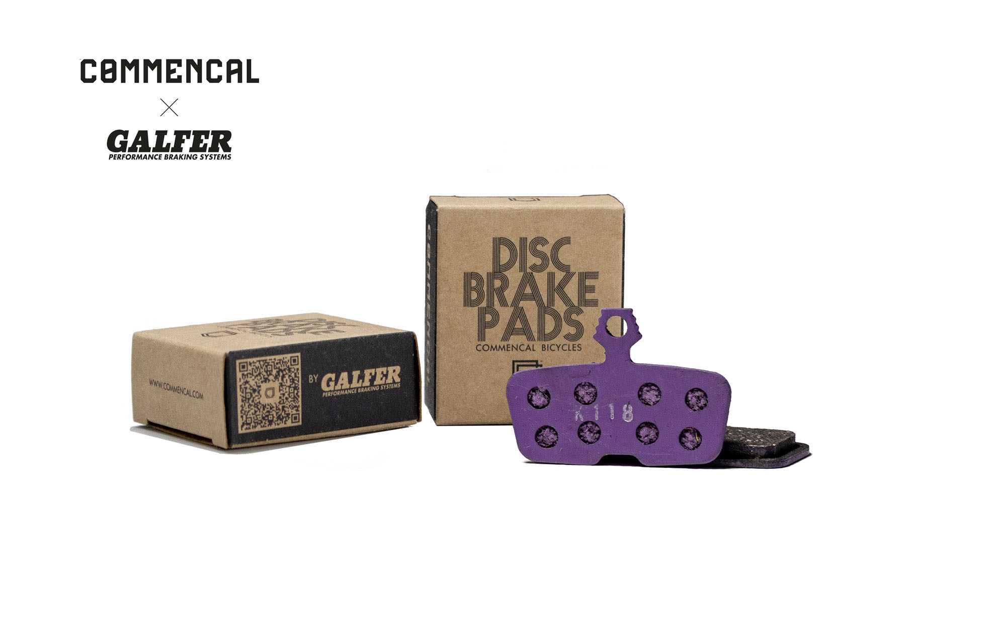 COMMENCAL COMMENCAL RACE BRAKE PADS FOR SRAM GUIDE RE, CODE