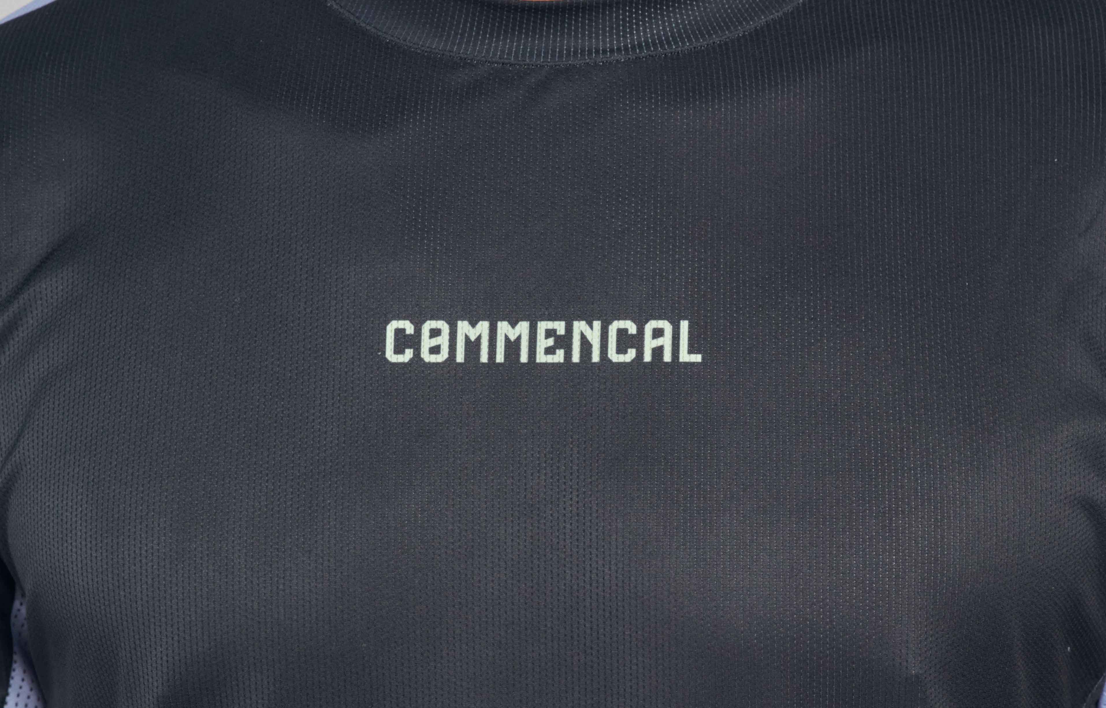 COMMENCAL LIGHTECH LONG SLEEVE JERSEY NEO BLACK image number 2