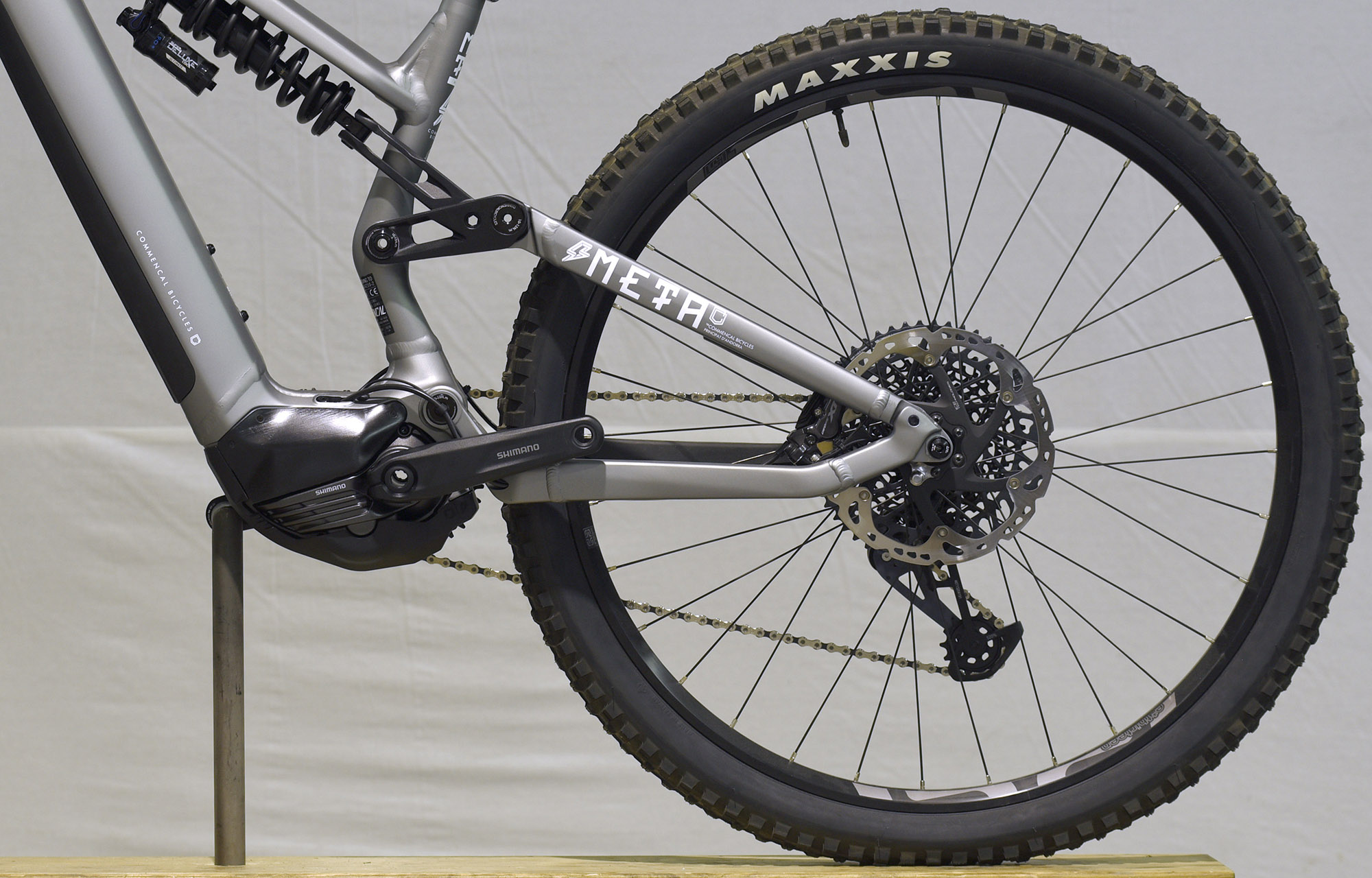 COMMENCAL META POWER TR SHIMANO RACE MATTE GRAPHITE ALC - S (23100054) 0km image number null