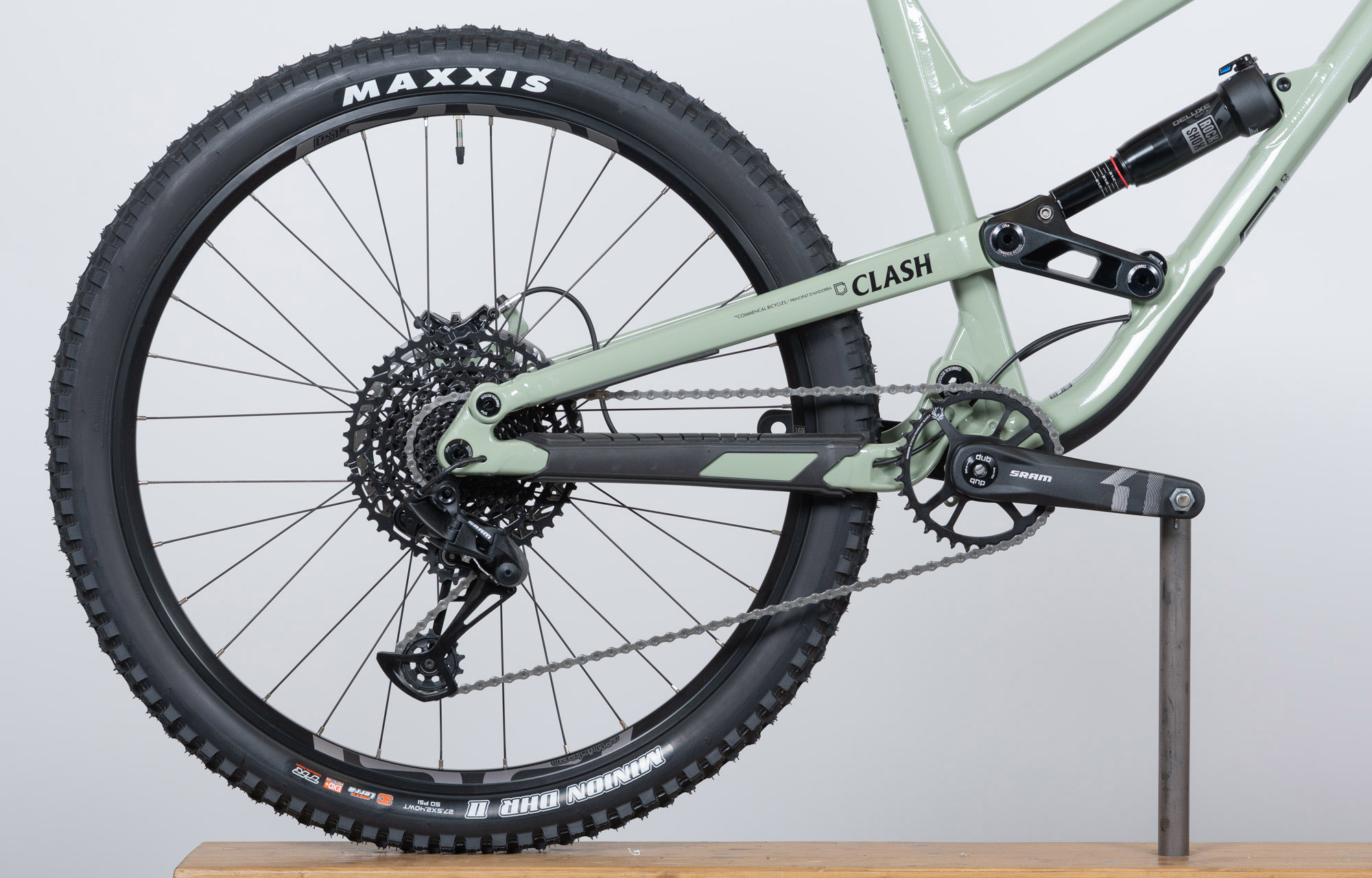 COMMENCAL CLASH ORIGIN HERITAGE GREEN - L (22131103) image cover number large 0