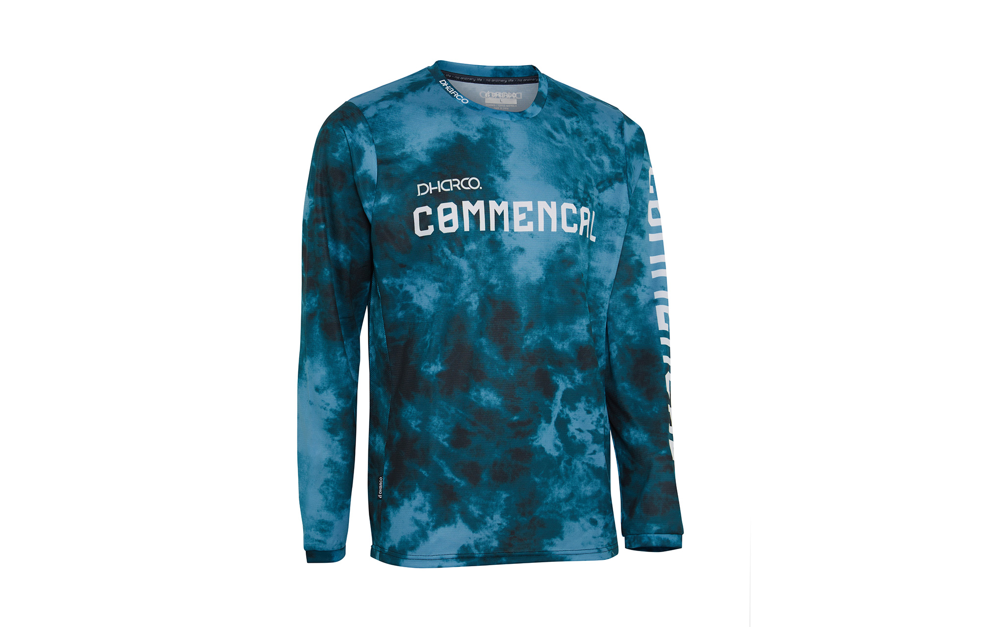 COMMENCAL-DHARCO LONG SLEEVE TEAM REPLICA JERSEY BLUE image number 0