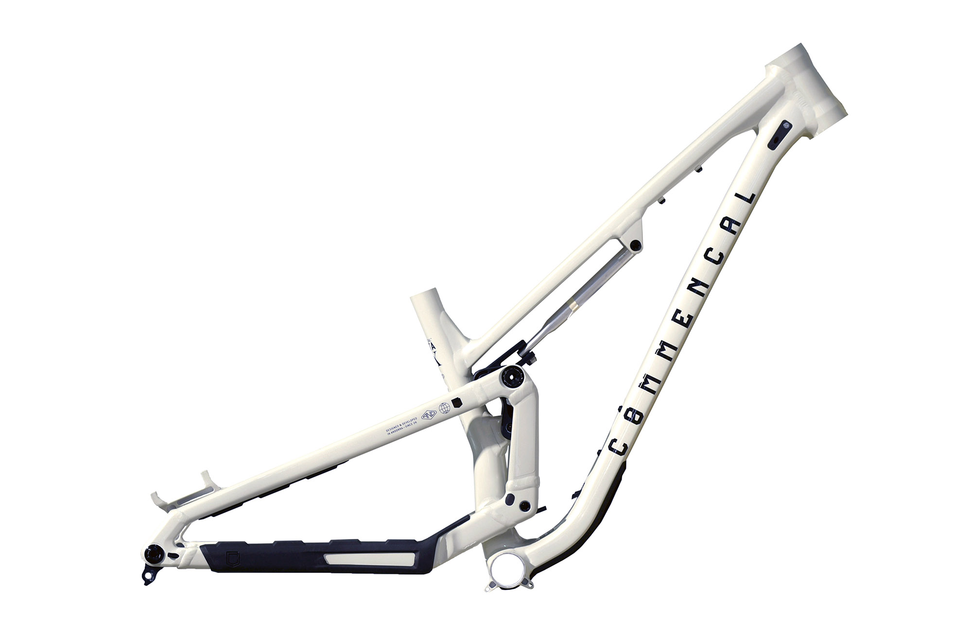 FRAME COMMENCAL META SX V5 CLEAR SILVER - S (23230401) image number null