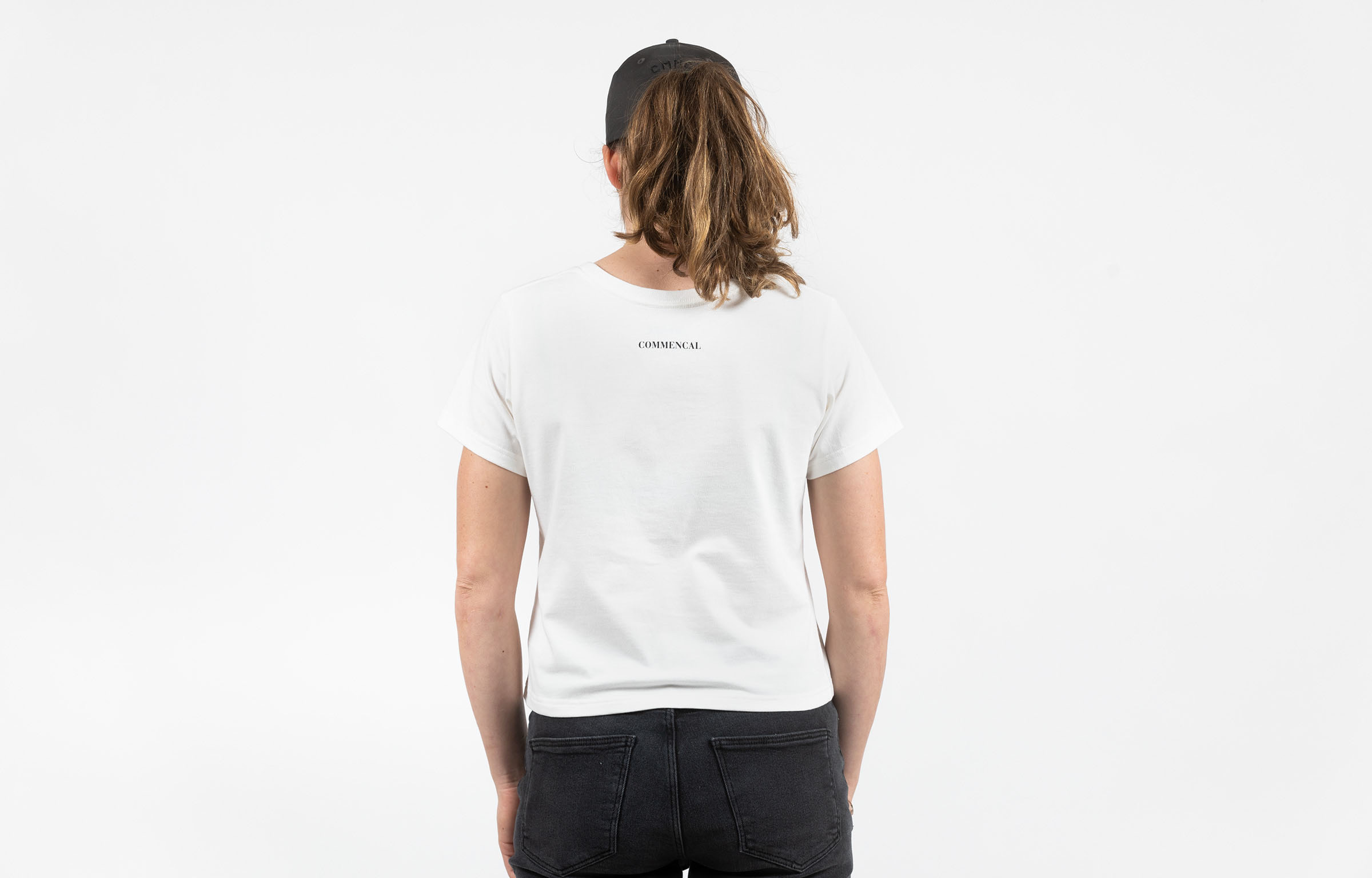 CAMISETA MUJER COMMENCAL ECRU image number 0