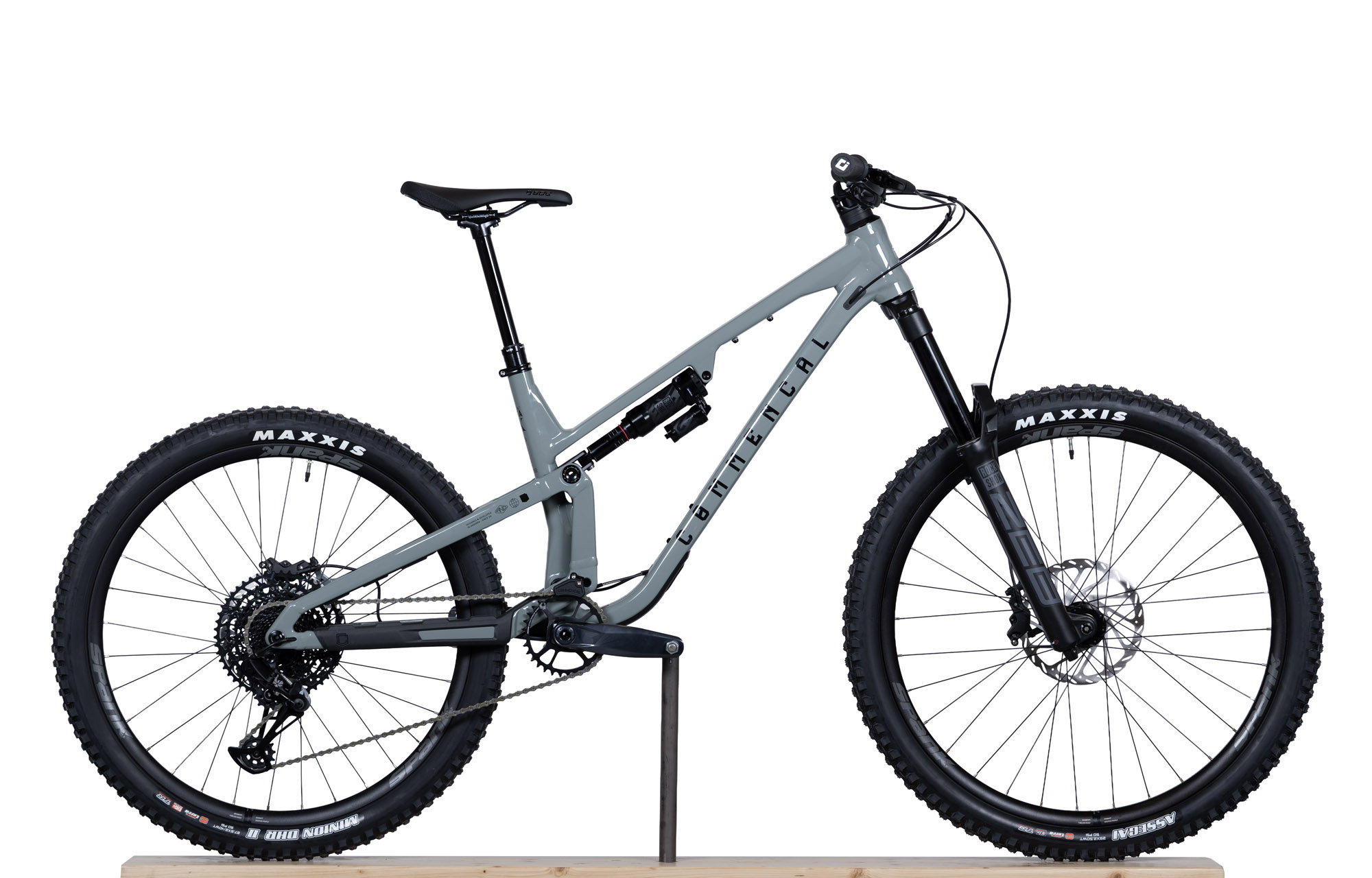 COMMENCAL META SX V5 RIDE PYRITE GREY - M (23131402) image number null