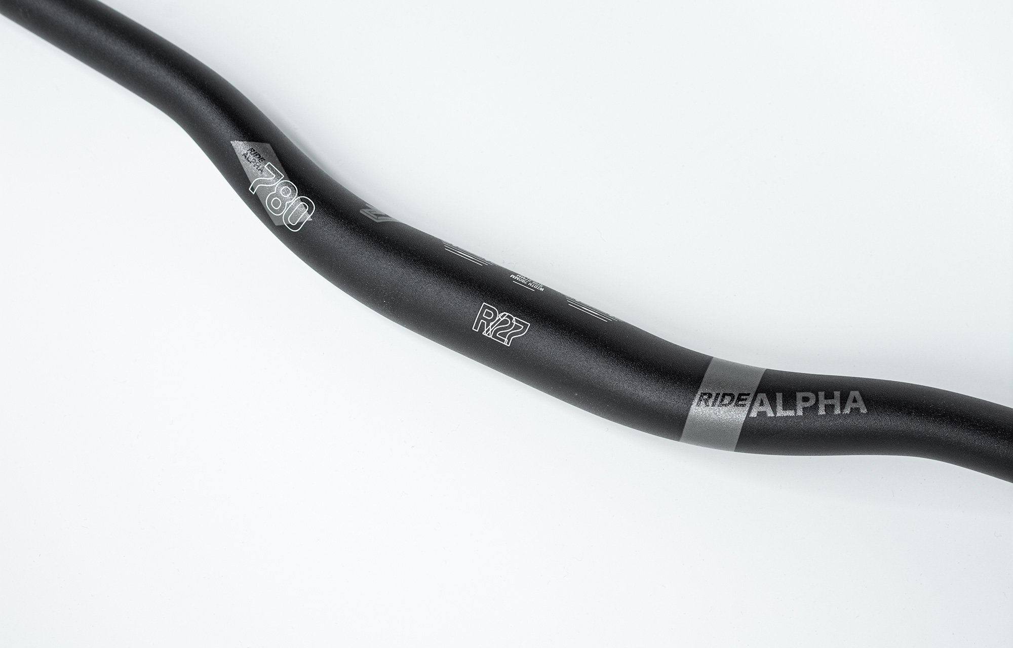 RIDE ALPHA POWER HANDLEBAR Ø31.8MM - RISE 27MM image number null