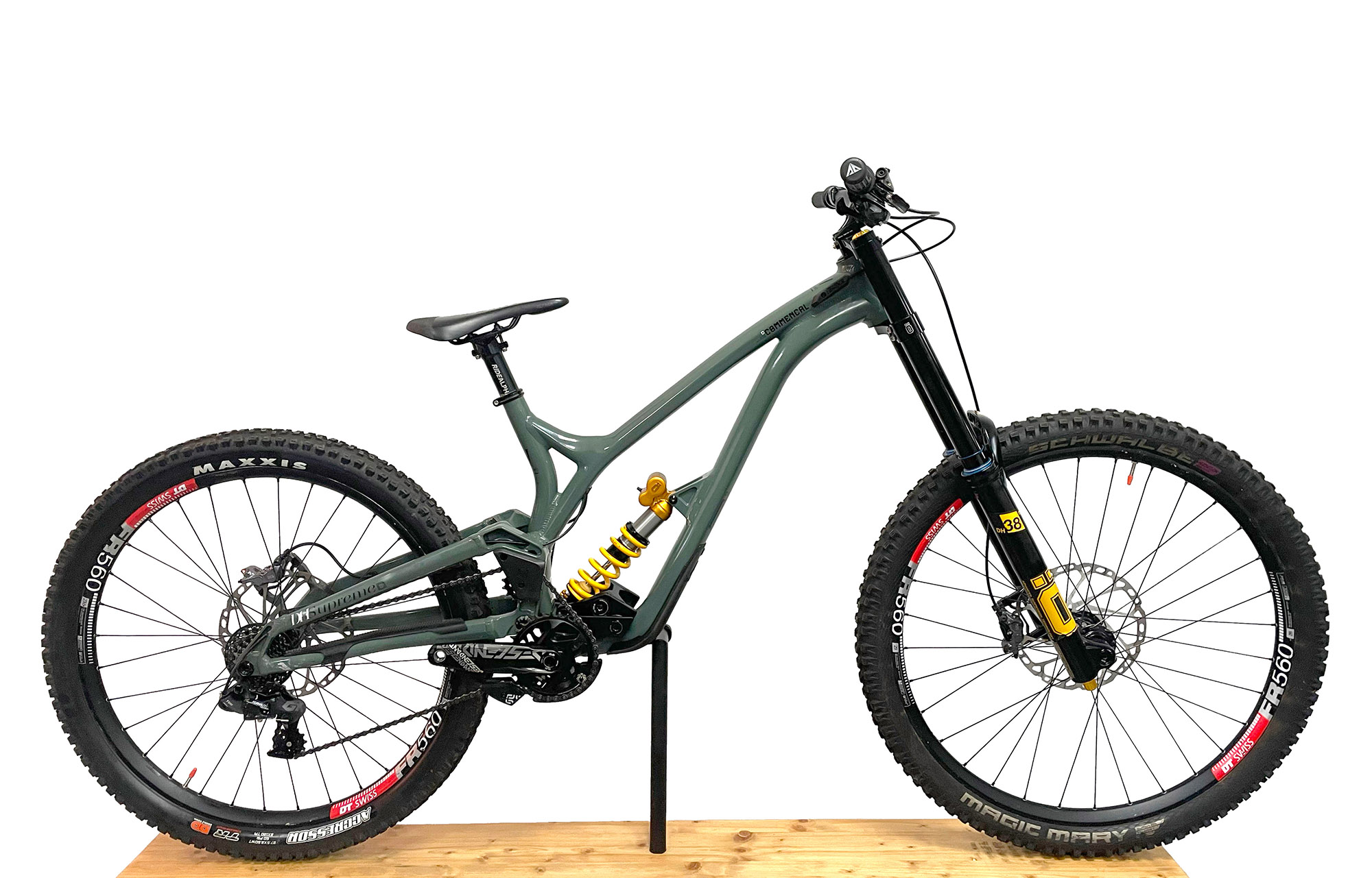 COMMENCAL SUPREME DH 29/27 OHLINS EDITION KESWICK GREEN -L image number null