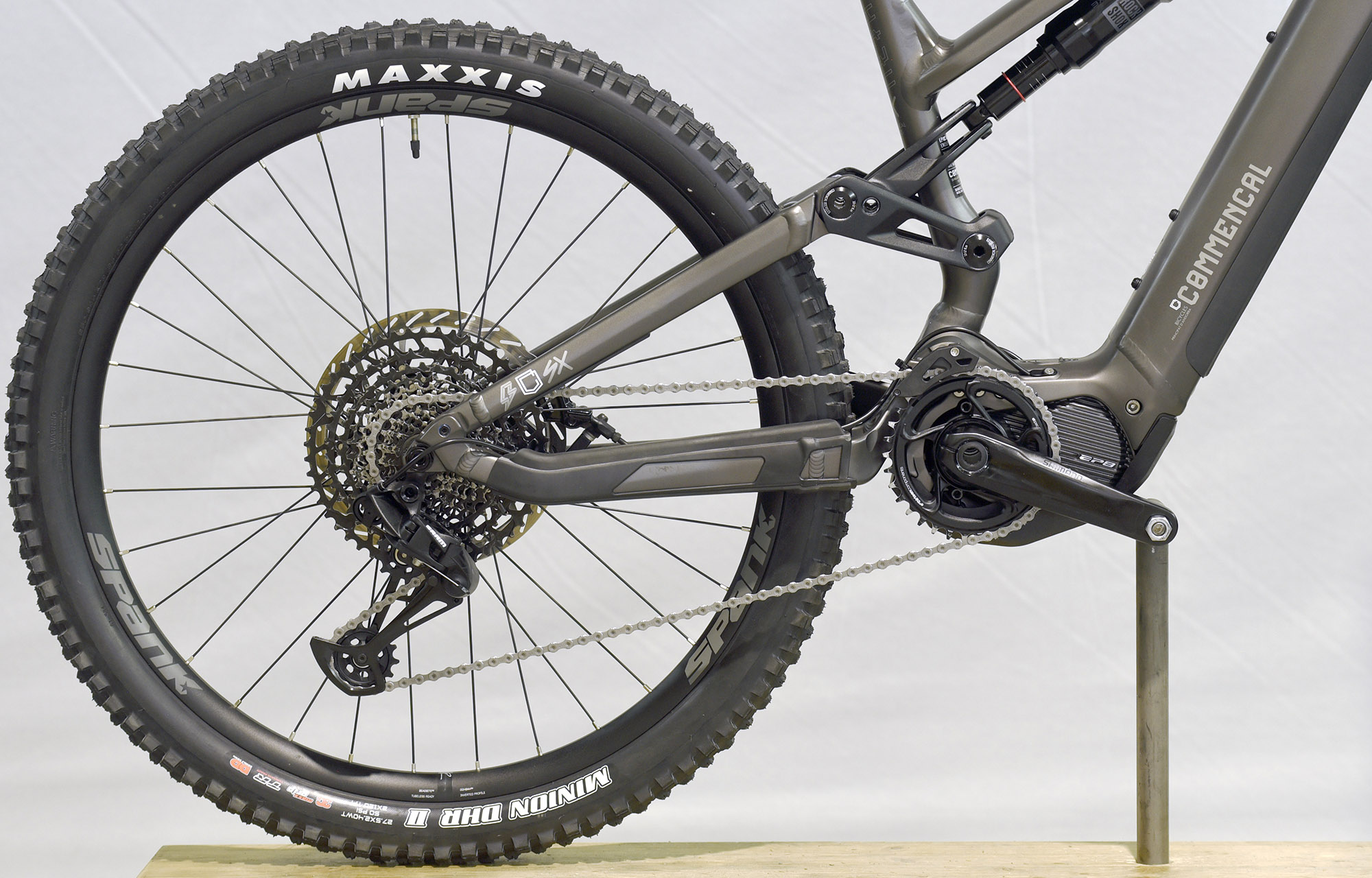 COMMENCAL META POWER SX SHIMANO RIDE DARK SLATE - M (22180502) 447km image number null