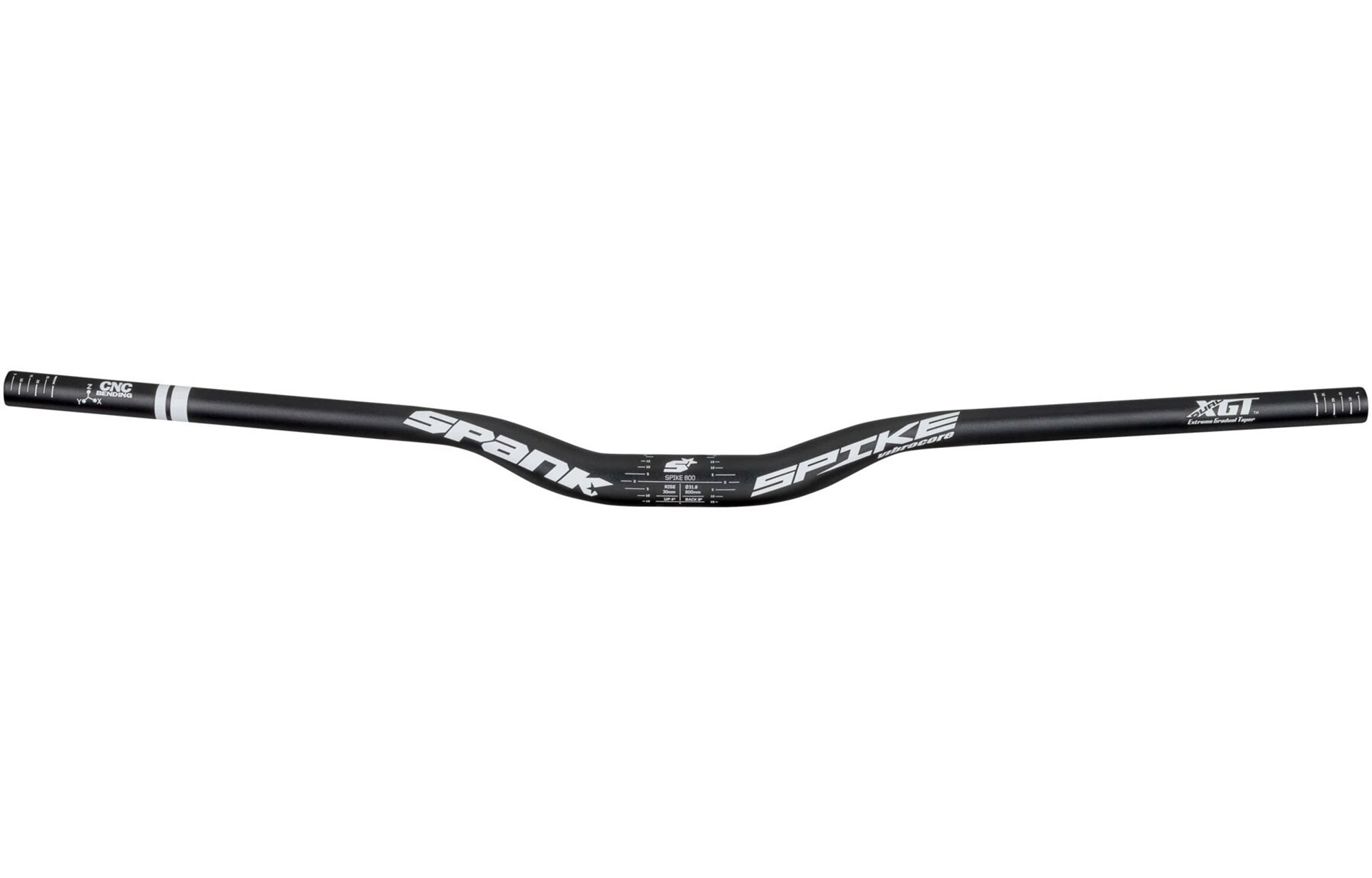 SPANK SPIKE VIBROCORE HANDLEBAR Ø31.8MM 800MM RISE 30MM image number null