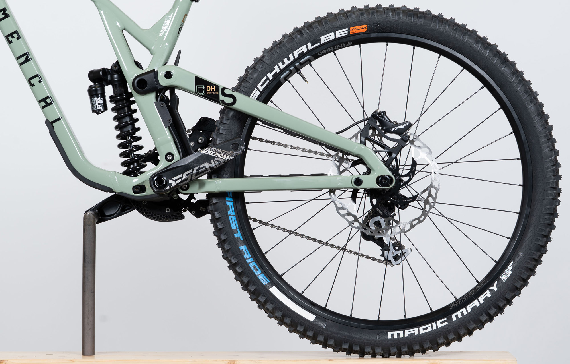 COMMENCAL SUPREME DH V5 ESSENTIAL HERITAGE GREEN - S (22150801) image large number 5
