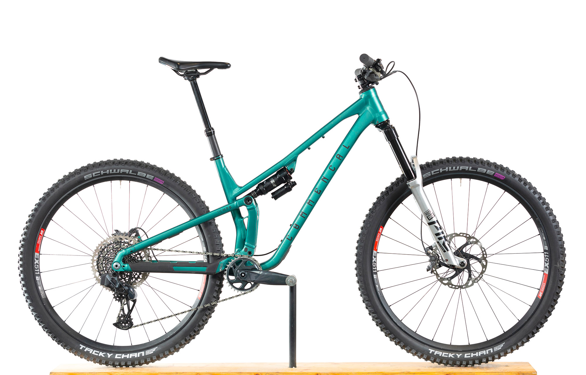 COMMENCAL TEMPO RACE METALLIC GREEN ALC - M (22TEMPOALC1M) image number null
