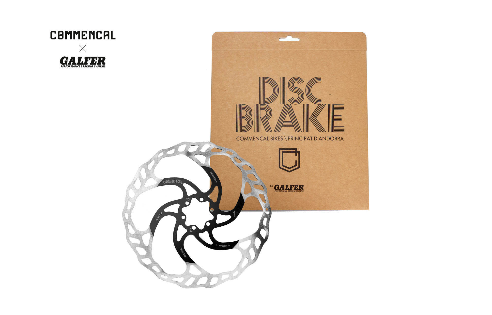 DISCO GALFER X COMMENCAL WAVE 2.0MM 223MM image number null