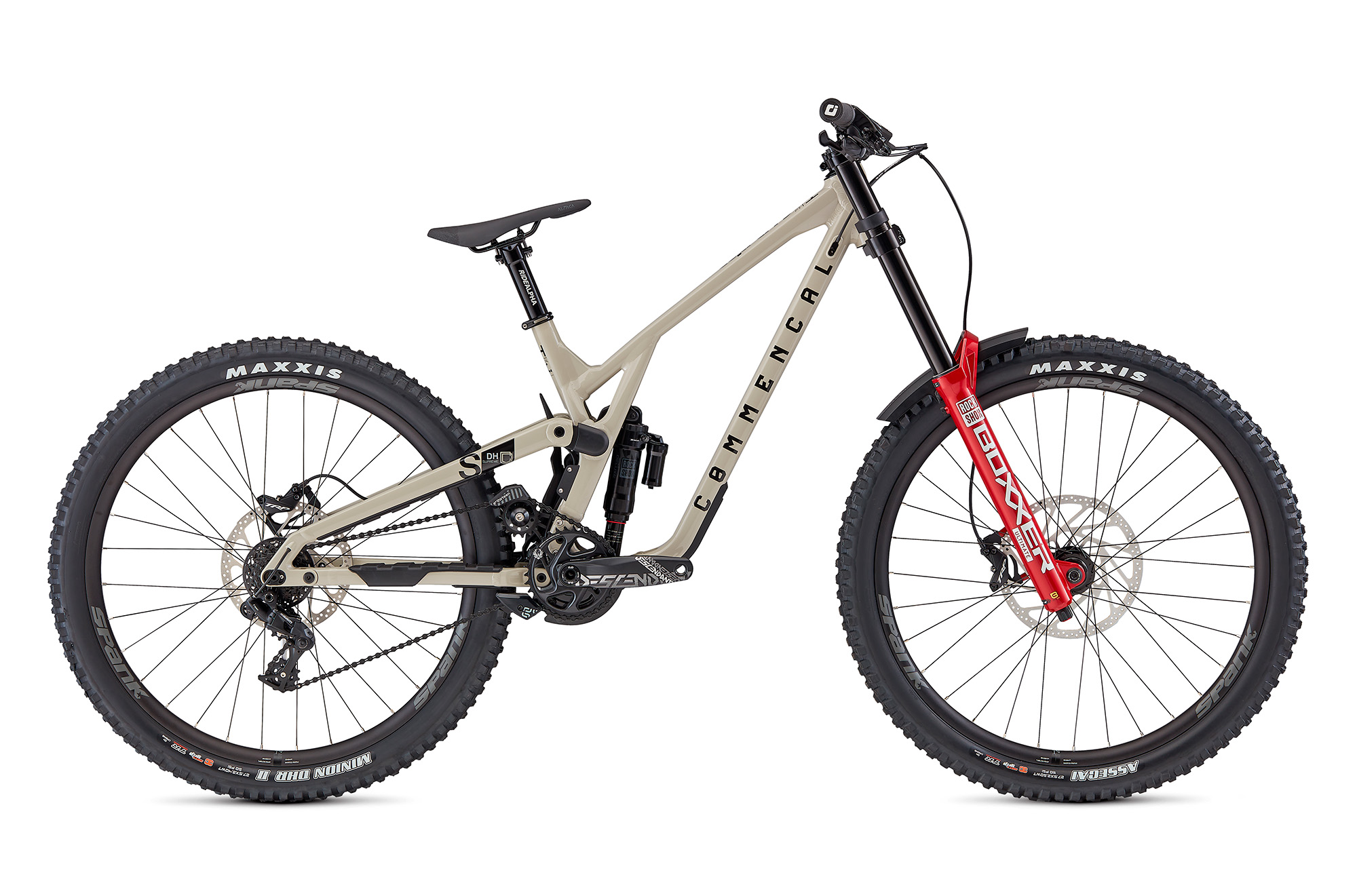 COMMENCAL SUPREME DH V5 XS CHALK NEW ROCKSHOX image number null