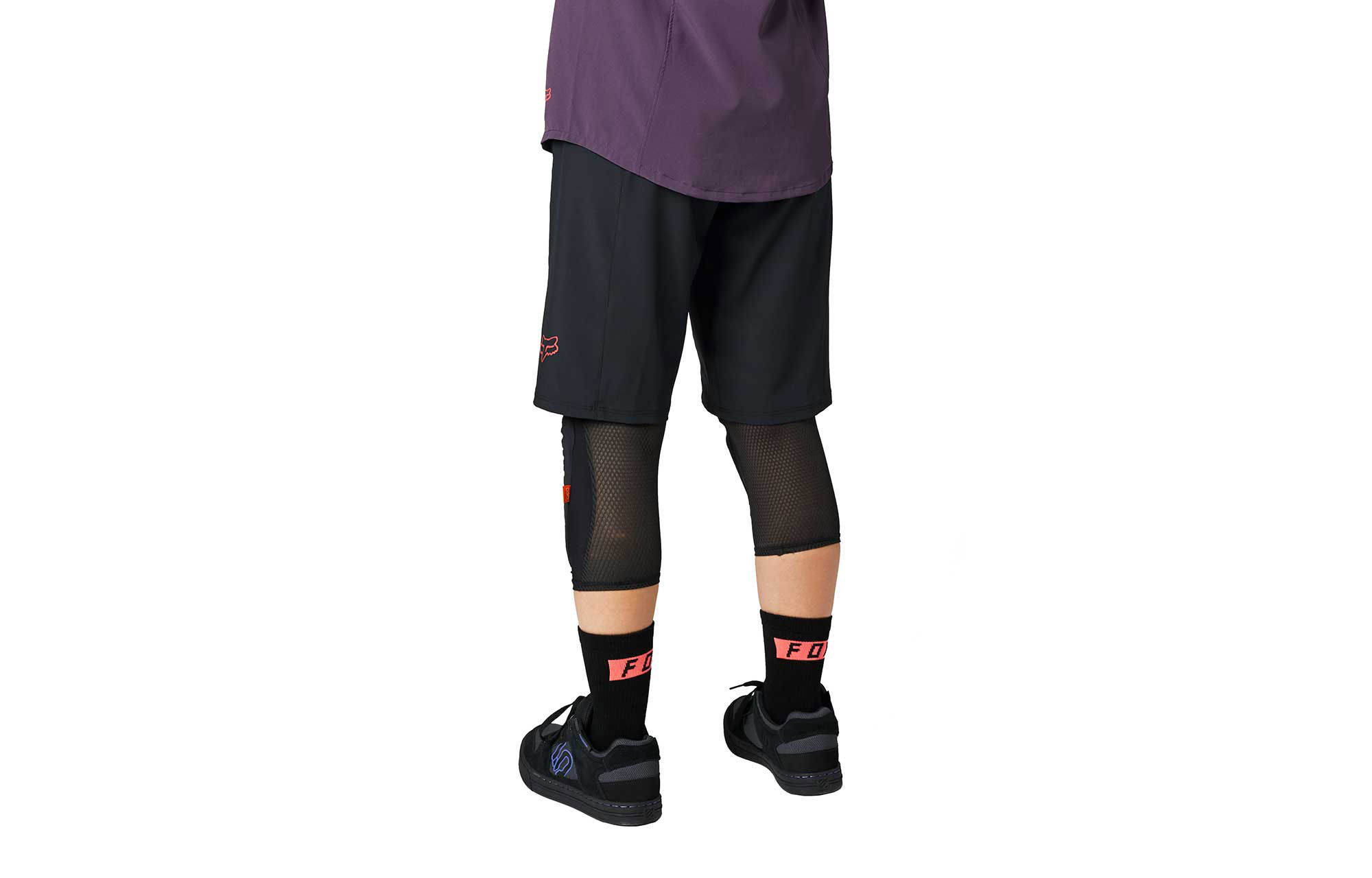 FOX WOMEN FLEXAIR LITE SHORTS NO LINER BLACK image number 0