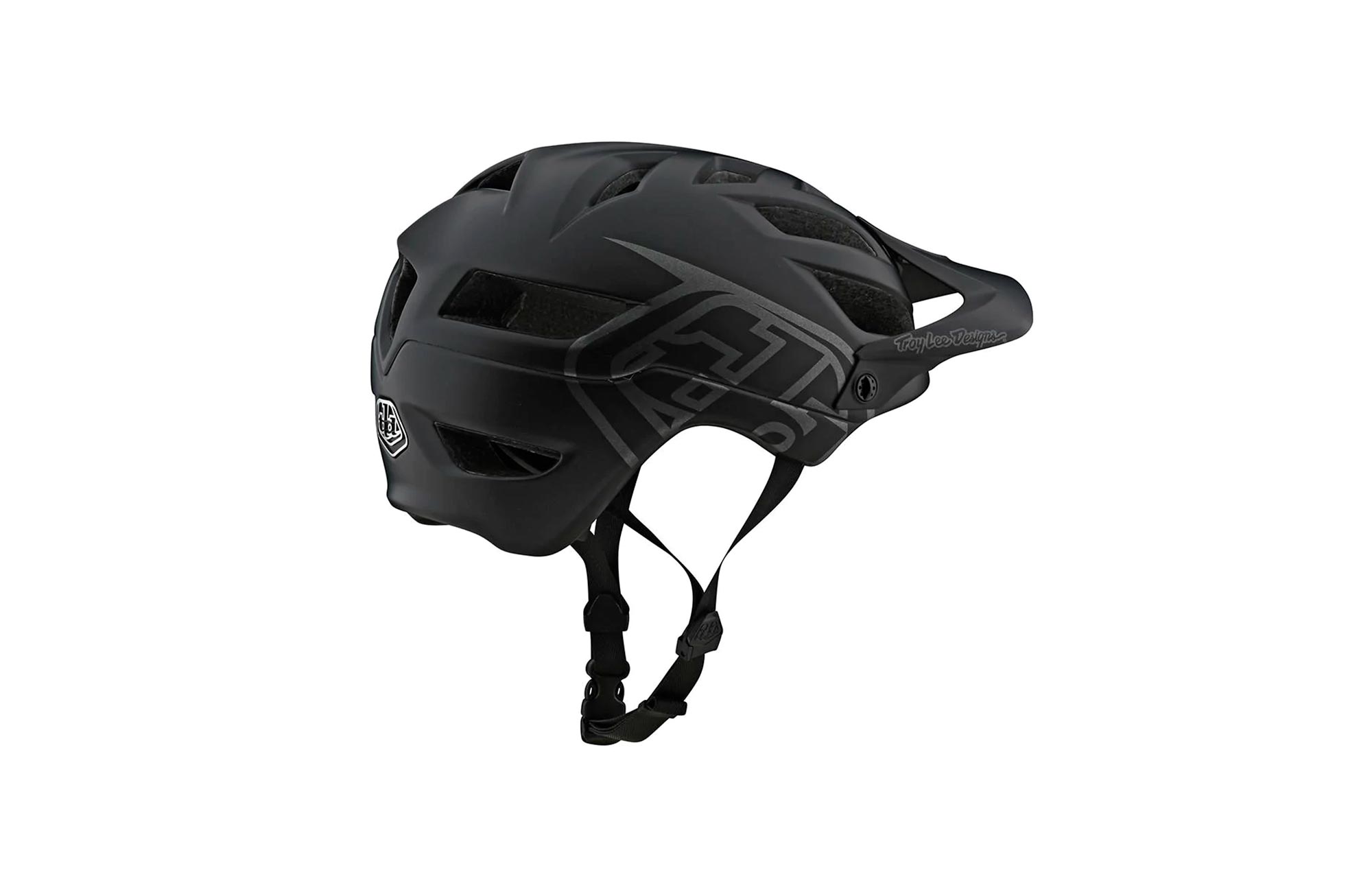 TROY LEE DESIGNS KIDS A1 AS MIPS HELMET - CLASSIC BLACK image number 0
