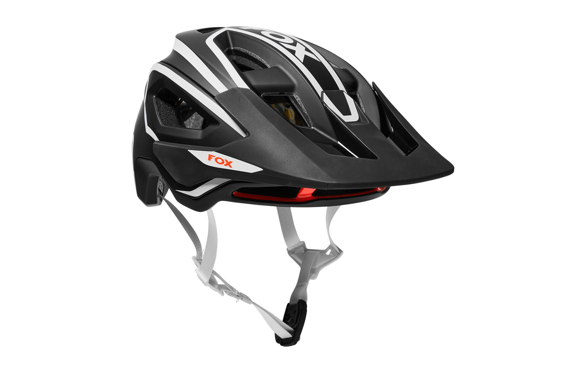 FOX SPEEDFRAME PRO HELMET DVIDE BLACK image number 0