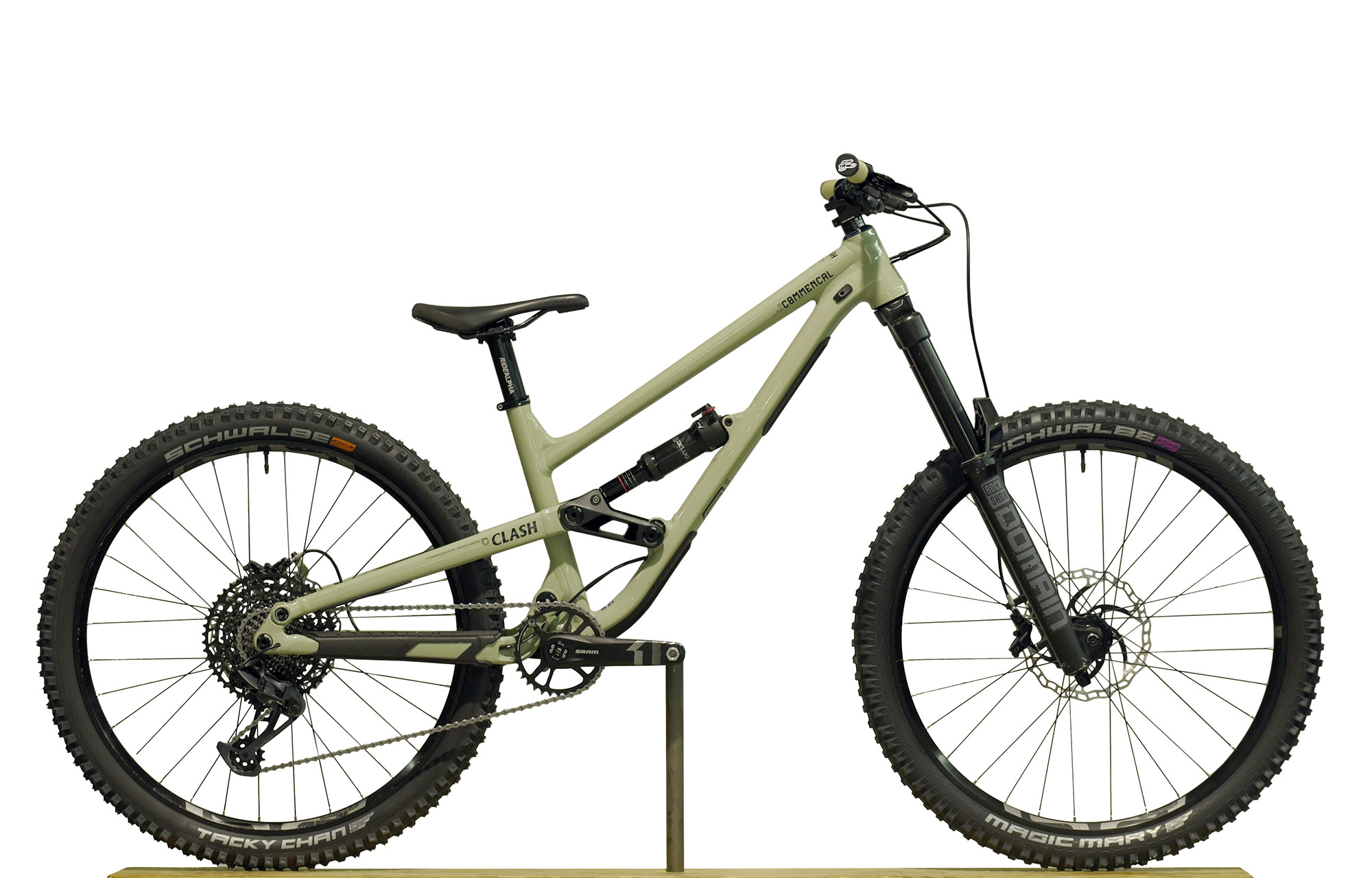 COMMENCAL CLASH ORIGIN HERITAGE GREEN - S (22131101) image number null