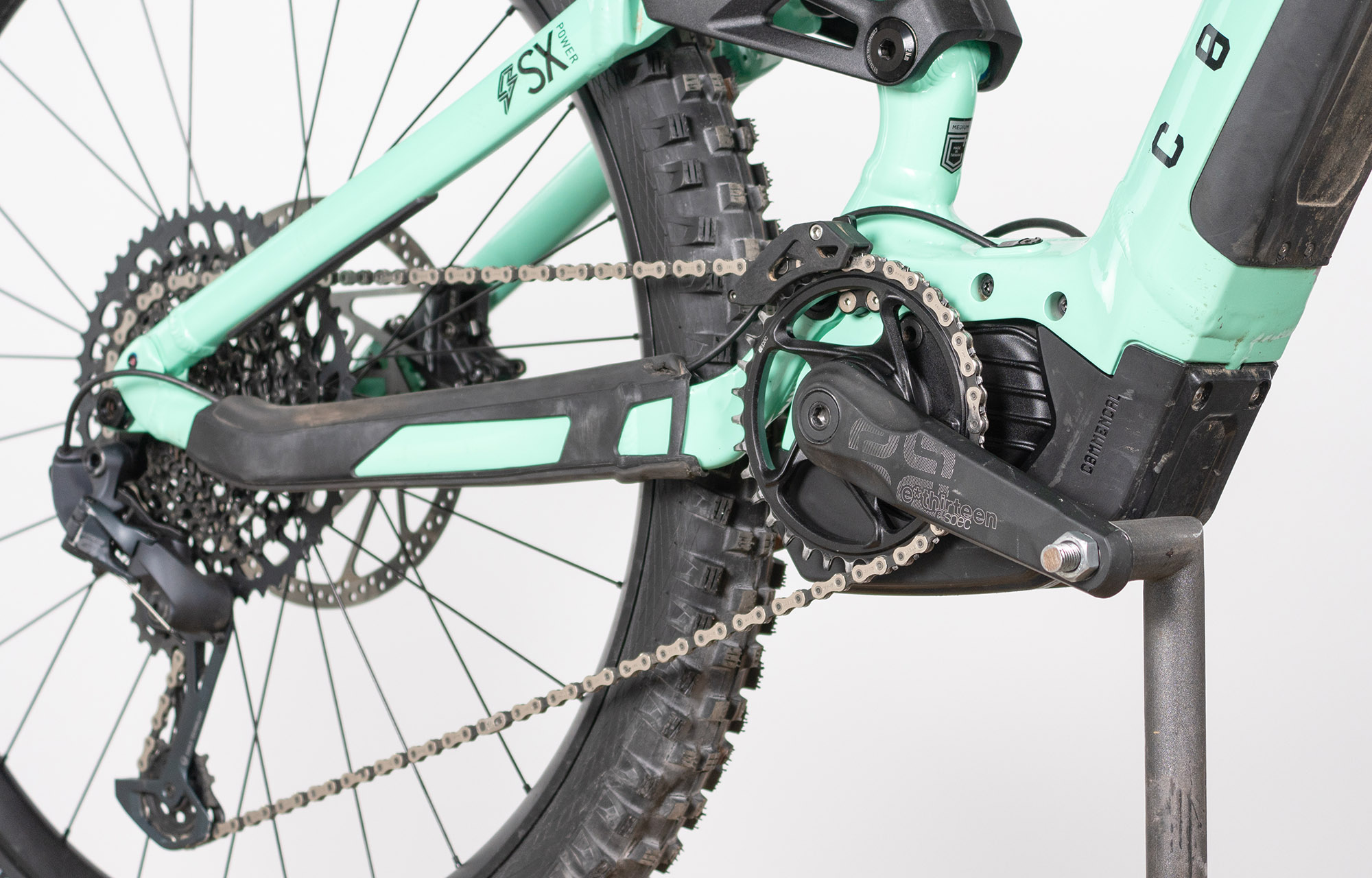 COMMENCAL META POWER SX BOSCH RACE EMERALD GREEN - M (22182502) 182m image cover number large 1