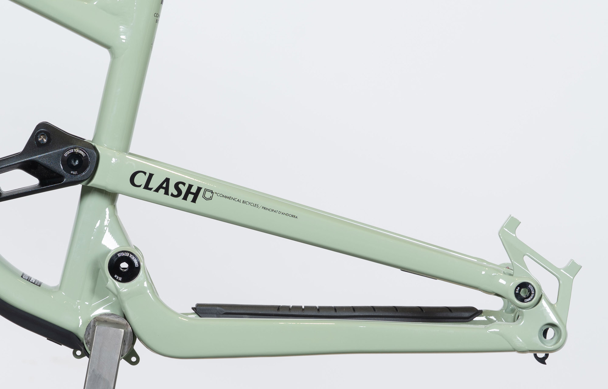 FRAME COMMENCAL CLASH HERITAGE GREEN - XL (26230404) image large number 5