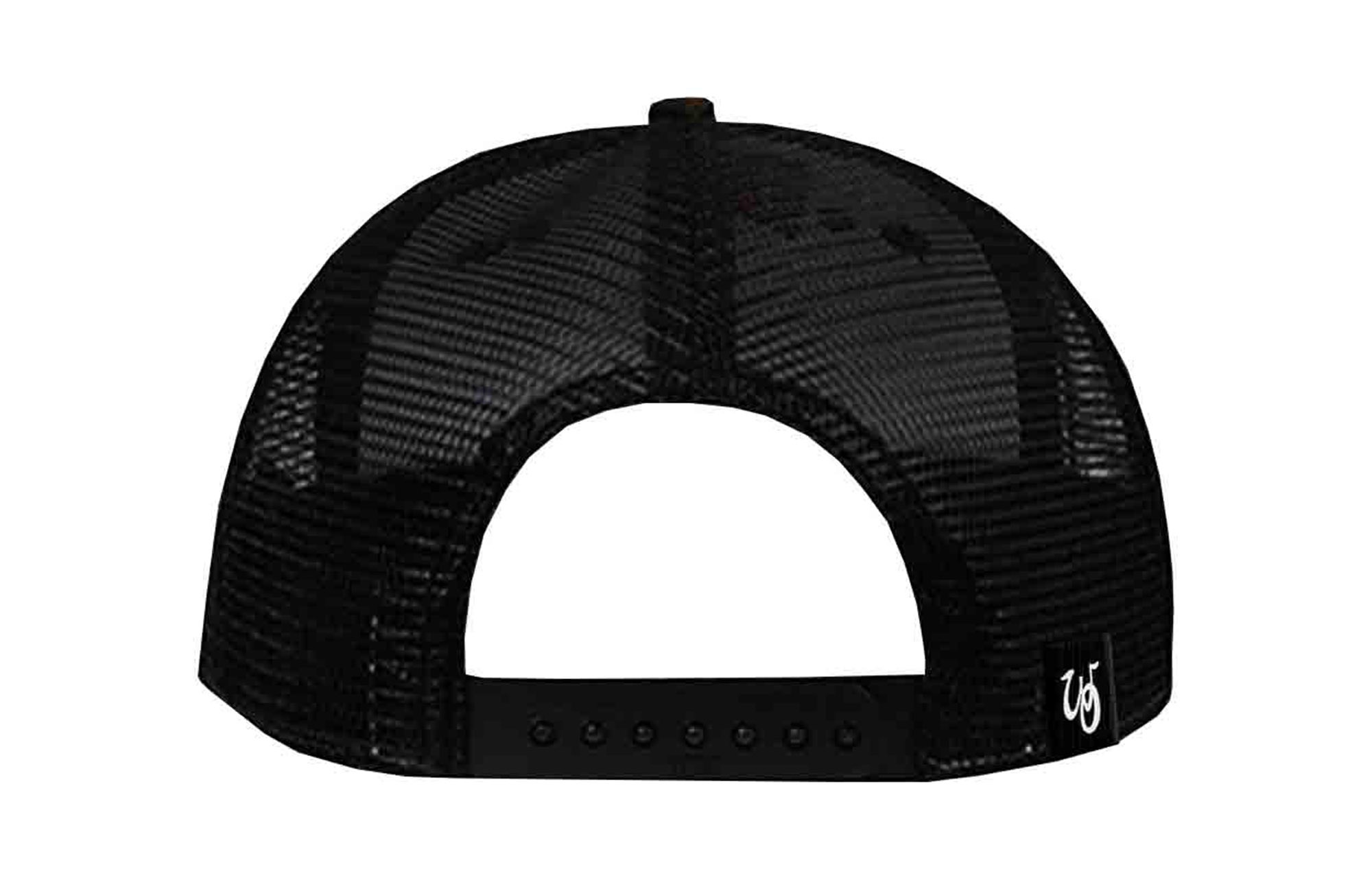 COMMENCAL SHIELD CURVED PEAK TRUCKER CAP BLACK LEATHER image number 0