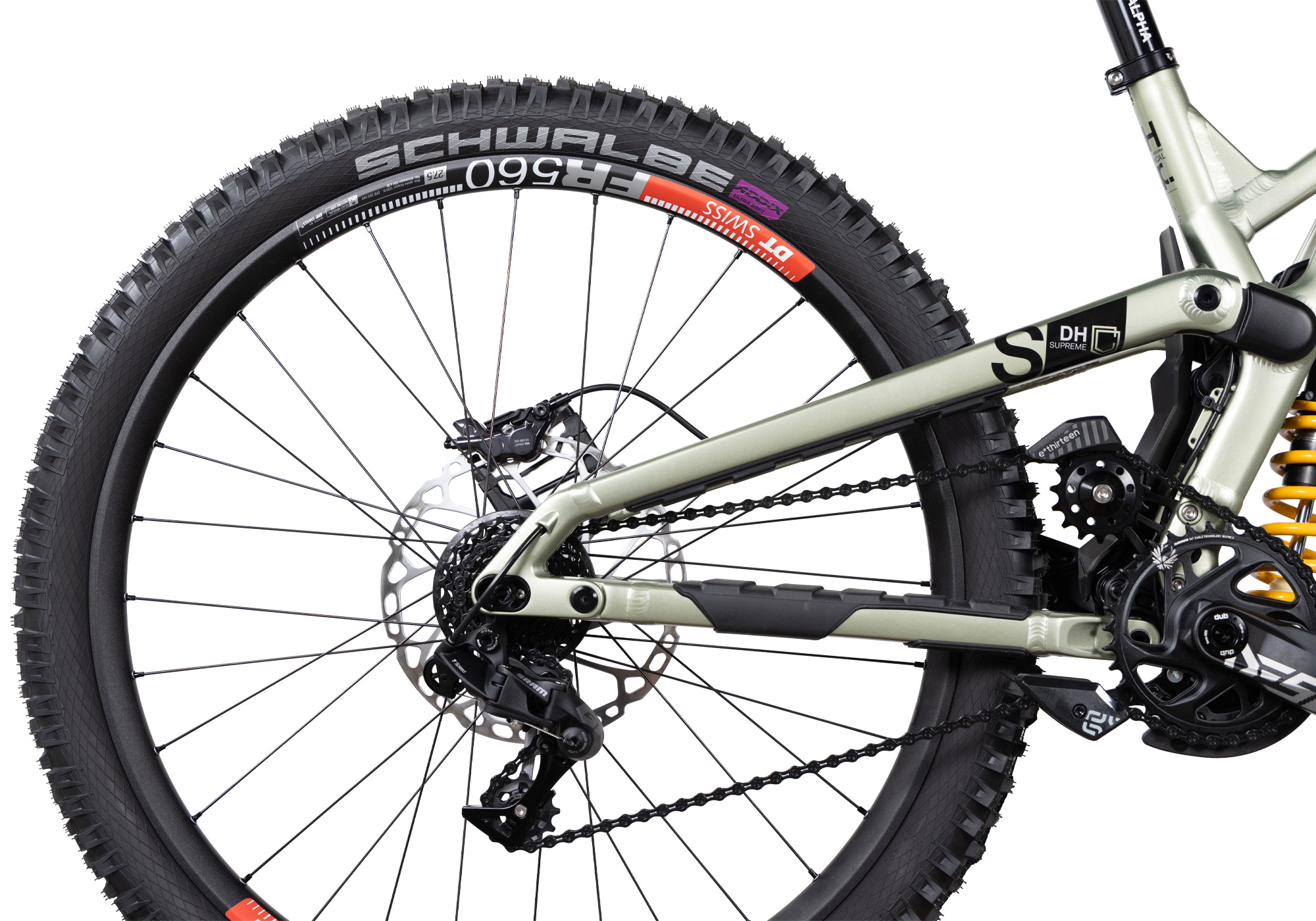 COMMENCAL SUPREME DH V5 OHLINS EDITION ALC 70'S GREEN image cover number large 3