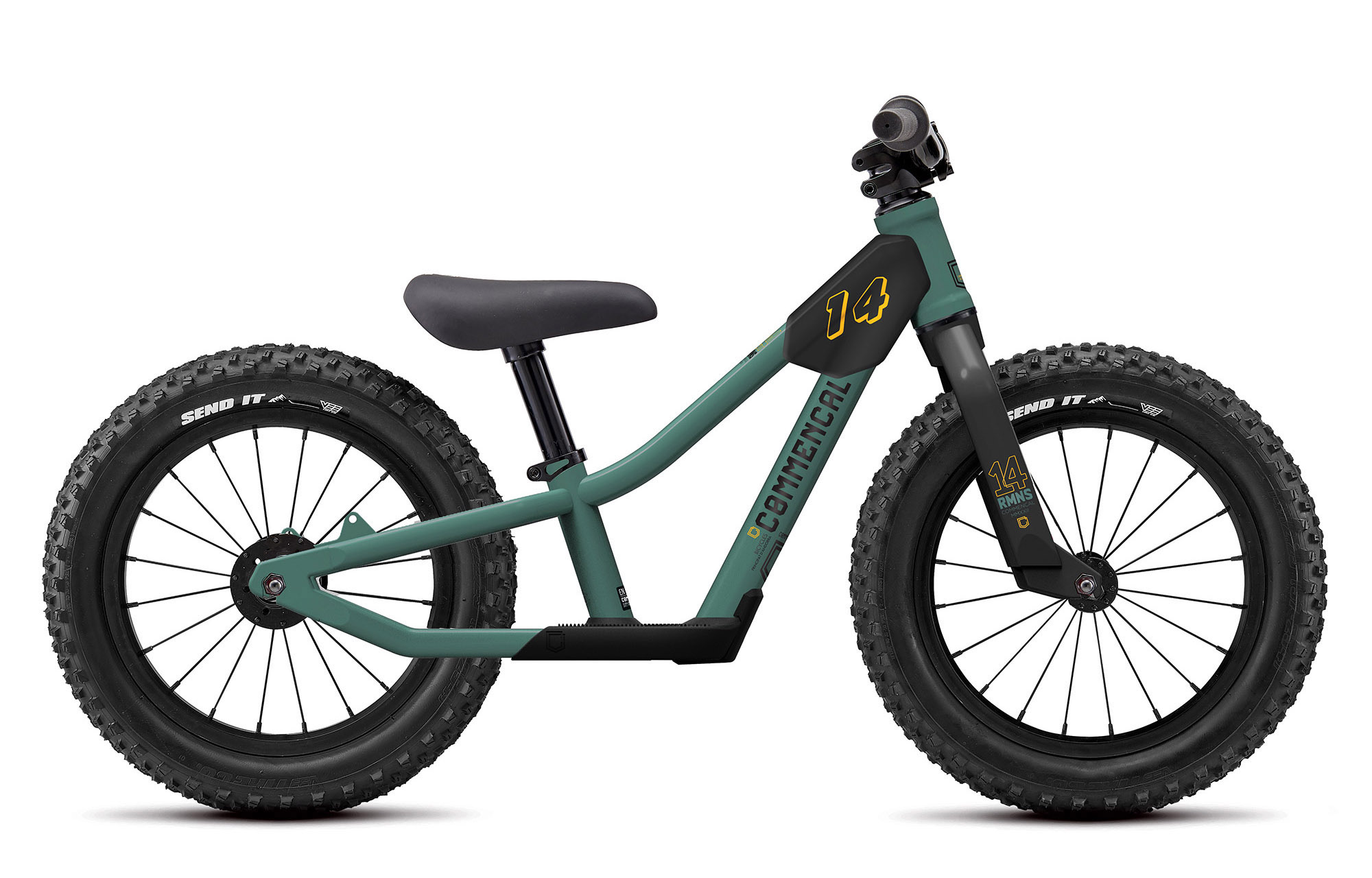 COMMENCAL RAMONES 14 PUSH BIKE GREEN image number null