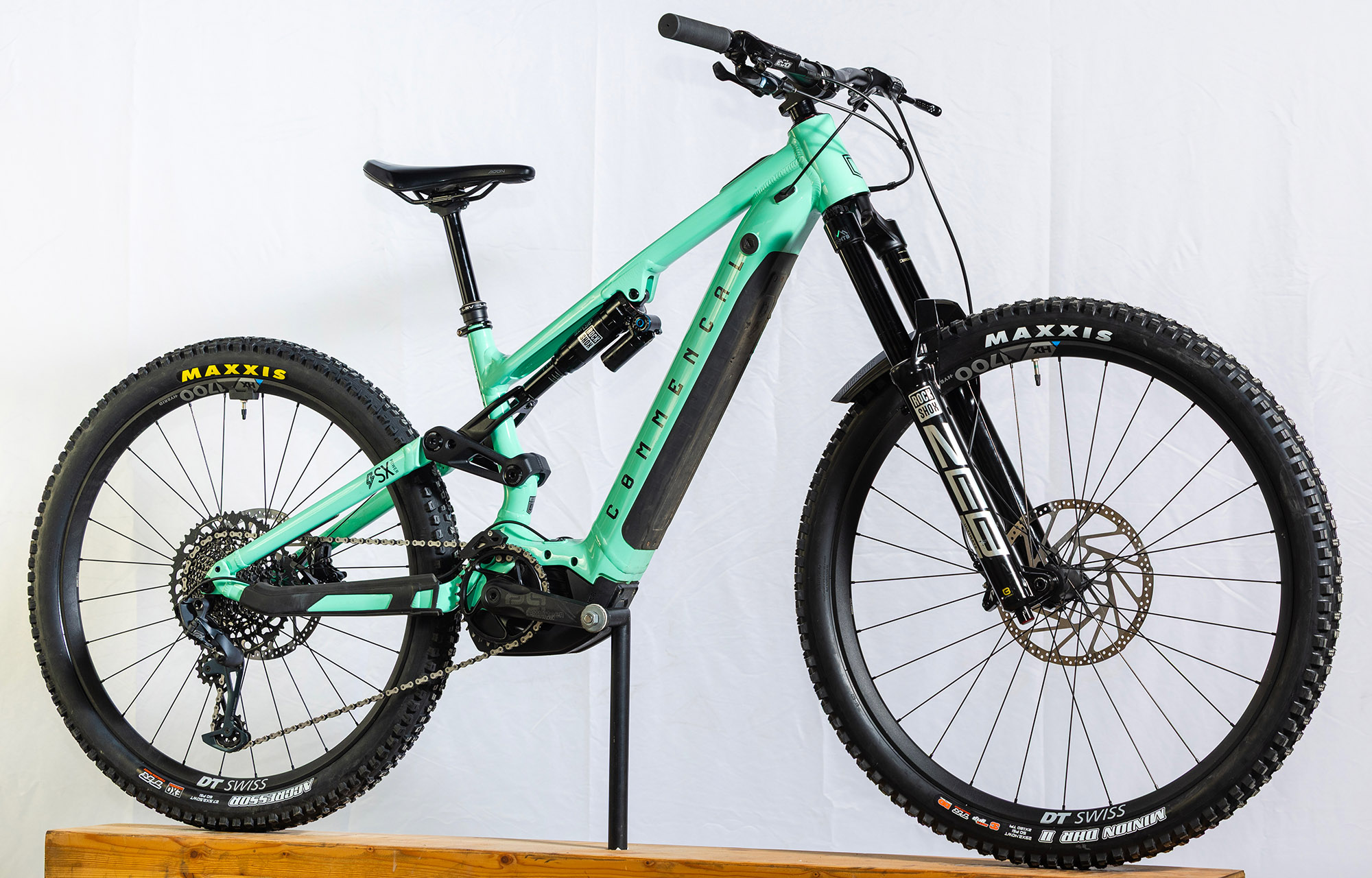 COMMENCAL META POWER SX BOSCH RACE EMERALD GREEN - S (22182501) 622km image cover number large 3