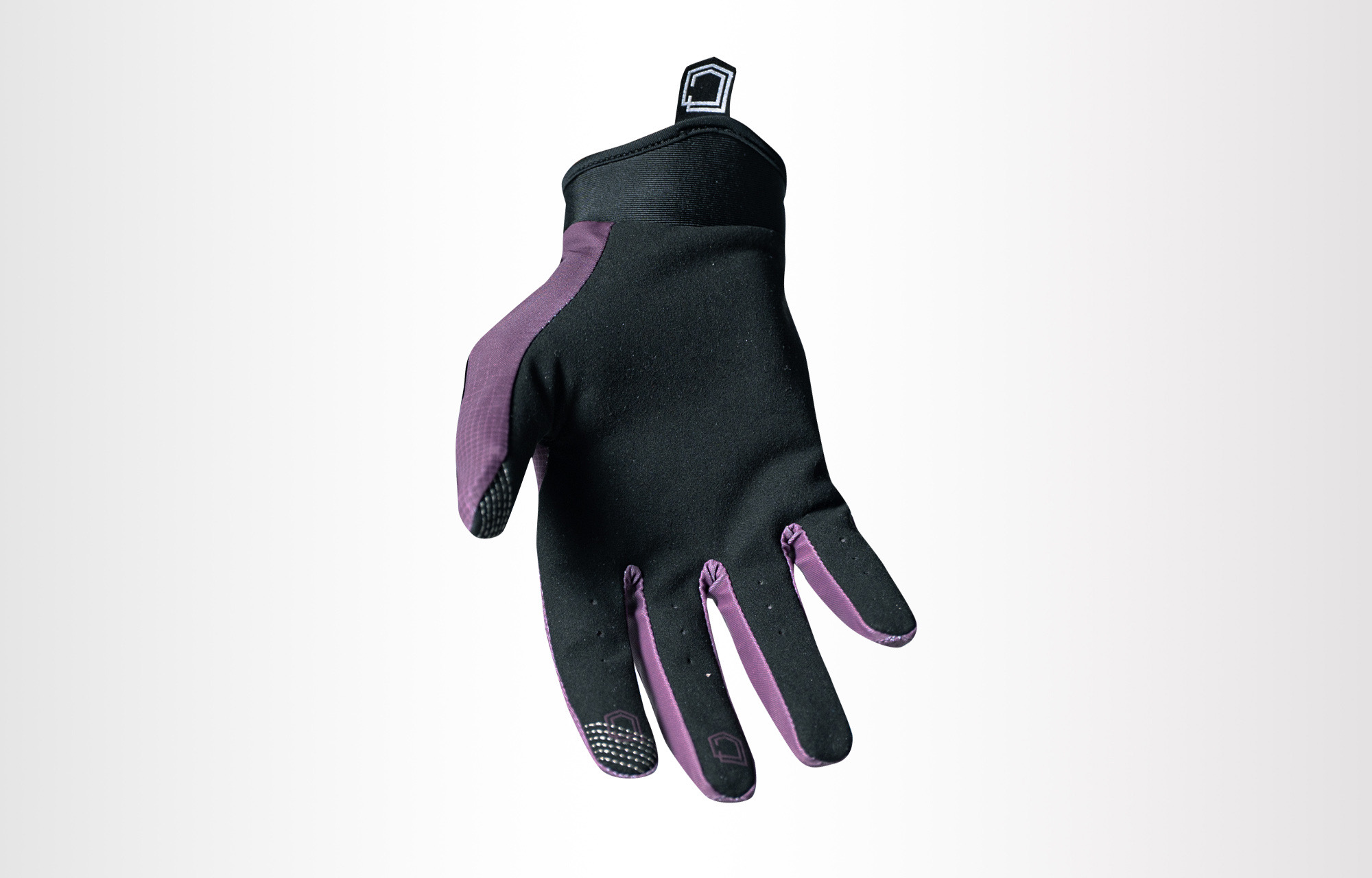 COMMENCAL ELASTICATED GLOVES PURPLE image number 0