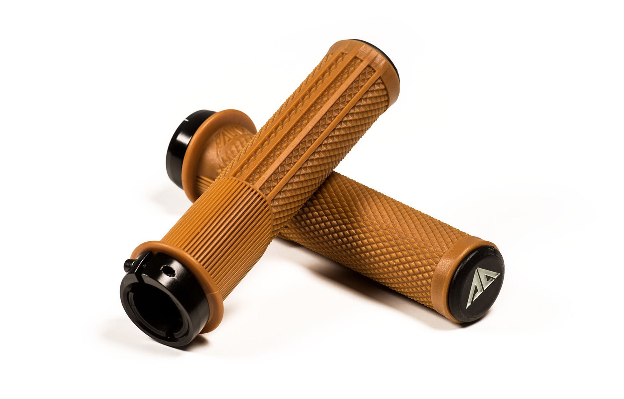 RIDE ALPHA DOWNHILL GRIPS BROWN image number null