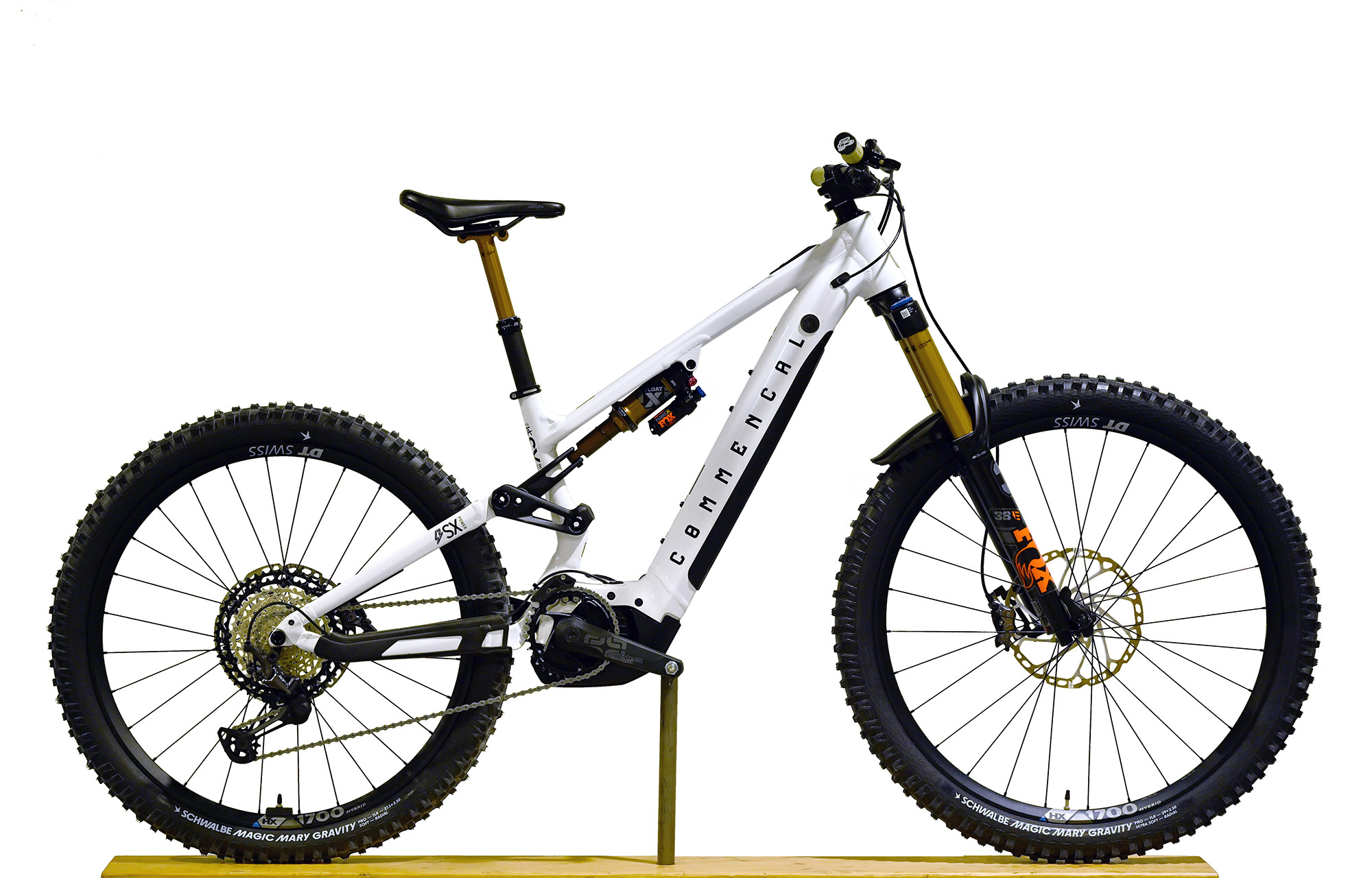 COMMENCAL META POWER SX BOSCH SIGNATURE PURE WHITE - S (22181901) 136 km image number null