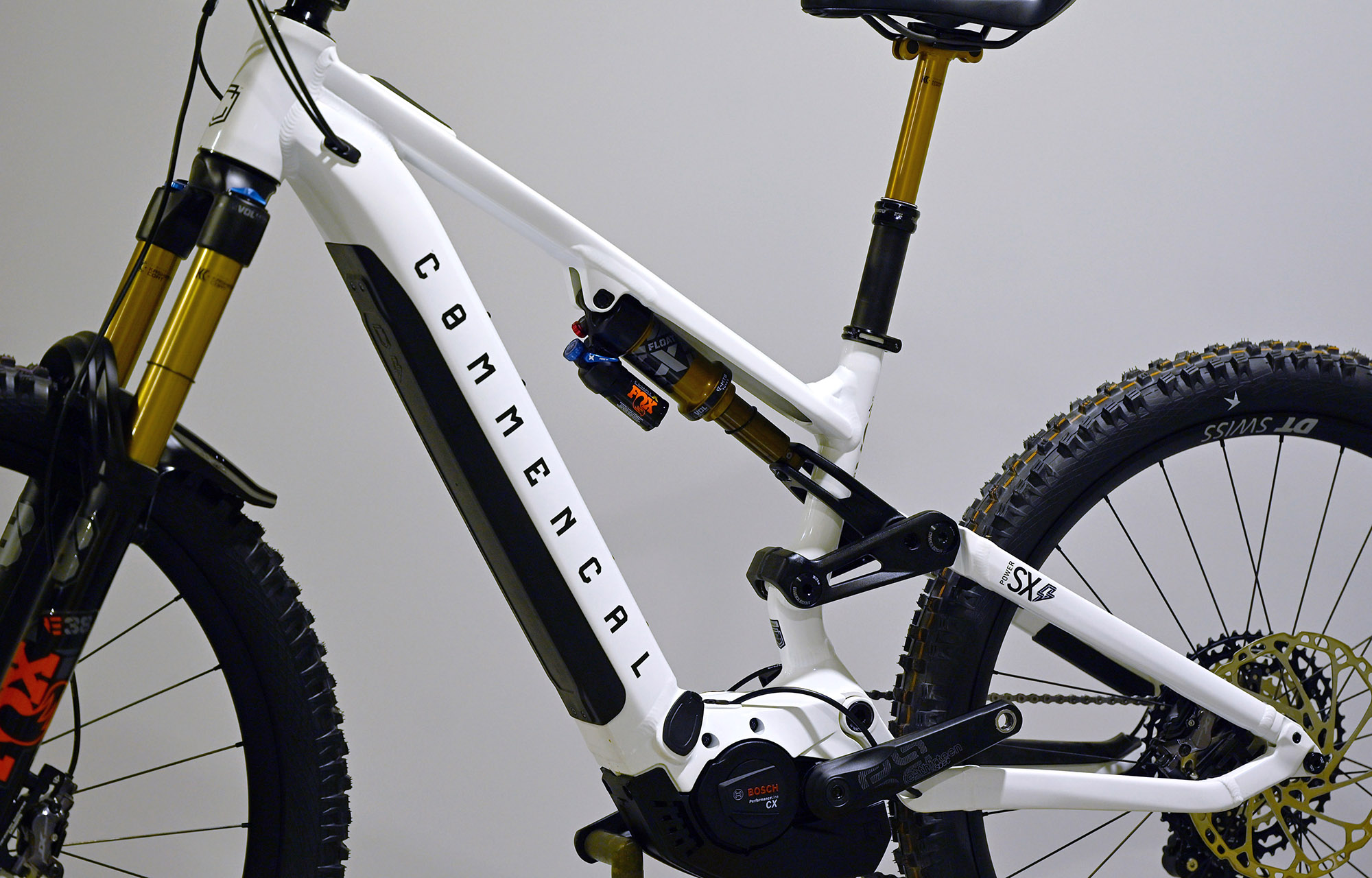 COMMENCAL META POWER SX BOSCH SIGNATURE PURE WHITE - S (22181901) 136 km image cover number large 5