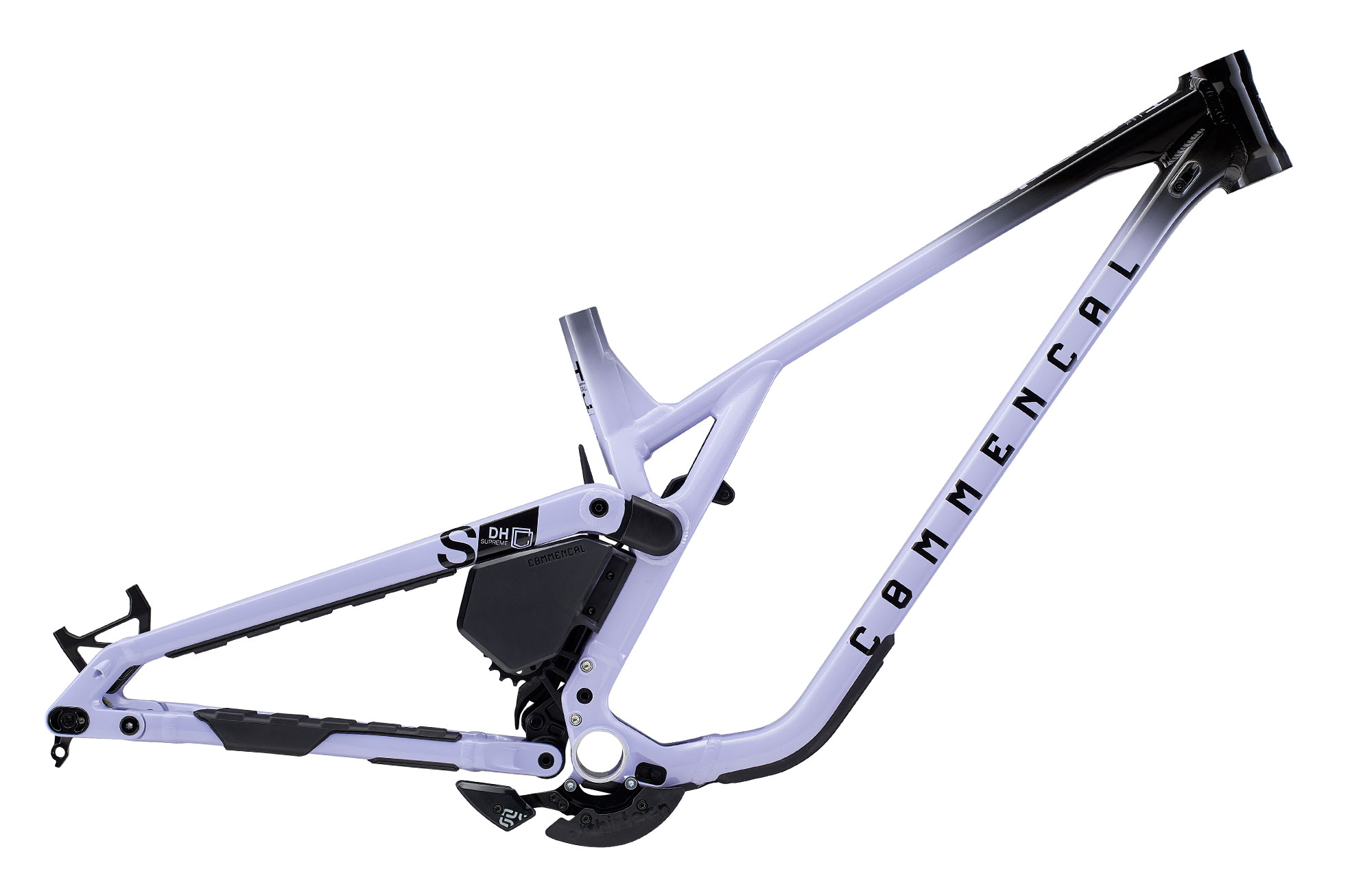 CUADRO COMMENCAL SUPREME DH V5 LIGHT PURPLE / BLACK image number null