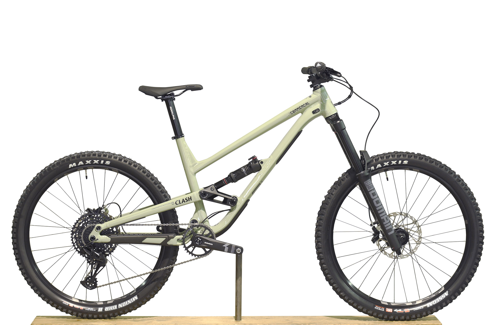COMMENCAL CLASH ORIGIN HERITAGE GREEN - L (22131103) image number null