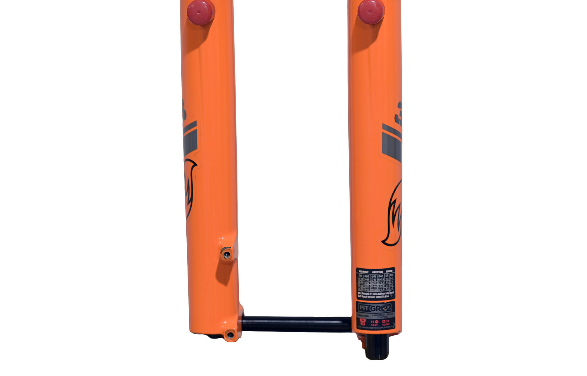 FOX 38 FLOAT FACTORY KASHIMA GRIP 2 170MM 29" ORANGE - (22500011) image cover number large 2