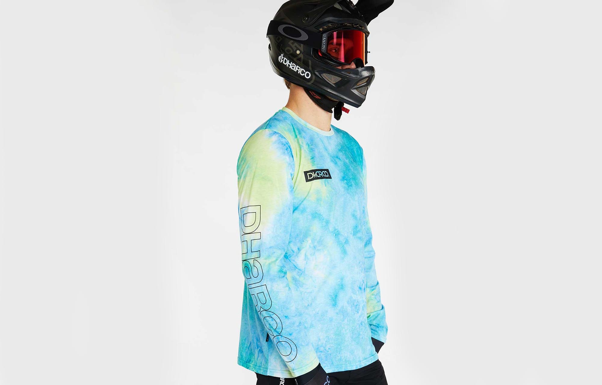 TECH-TEE A MANICHE LUNGHE DHARCO TIE & DYE image number 3