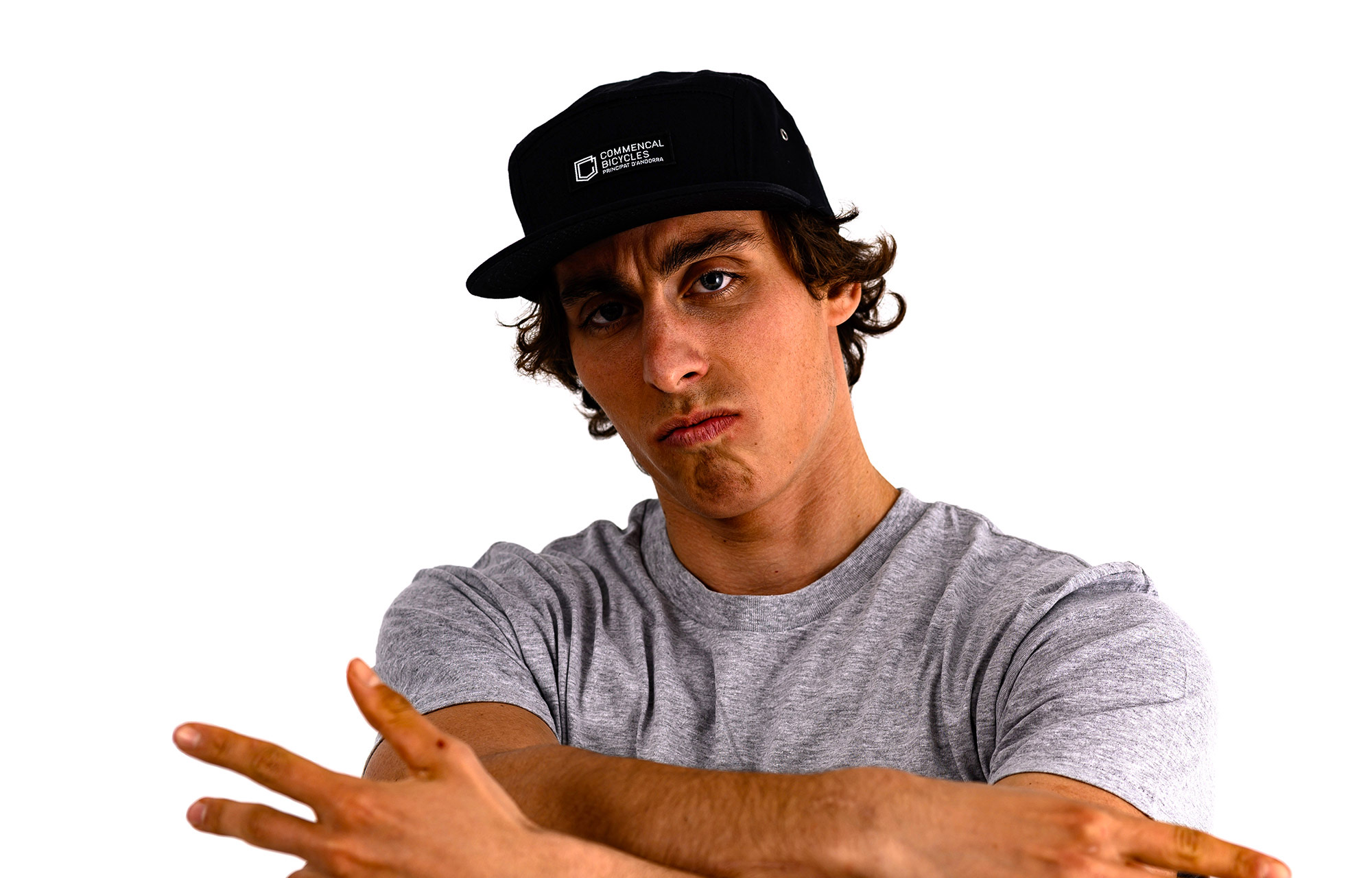 COMMENCAL SHIELD FIVE PANEL CAP BLACK image number 1
