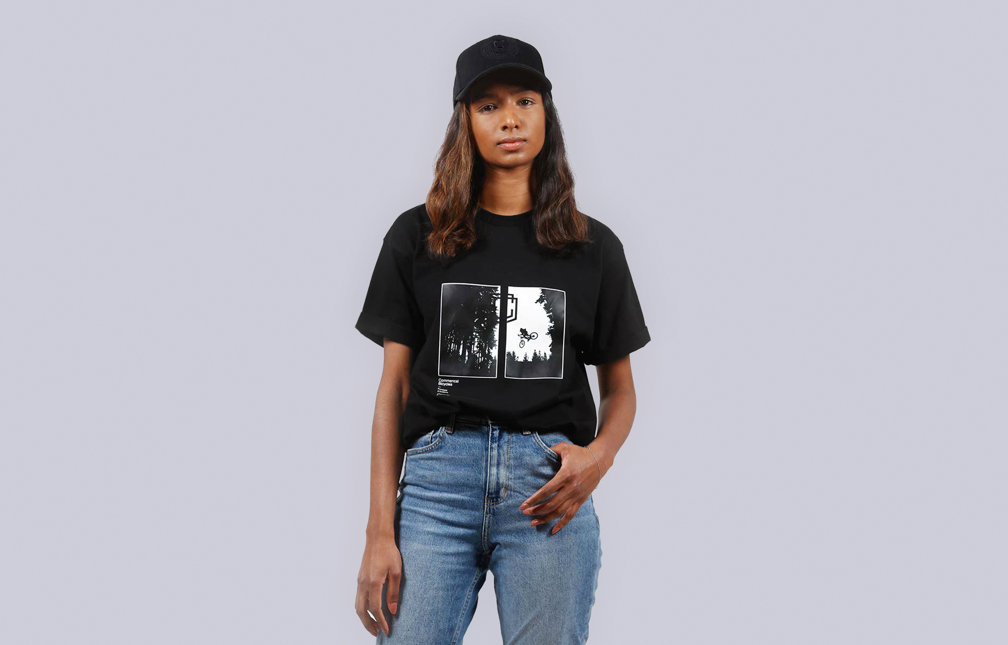 T-SHIRT COMMENCAL PHOTOGRAPHY BLACK image number 1
