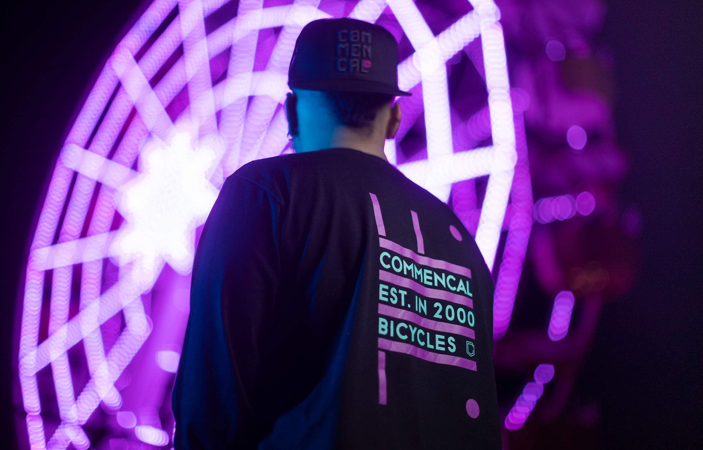CAMISETA DE MANGA LARGA COMMENCAL NEON BLACK image number 4