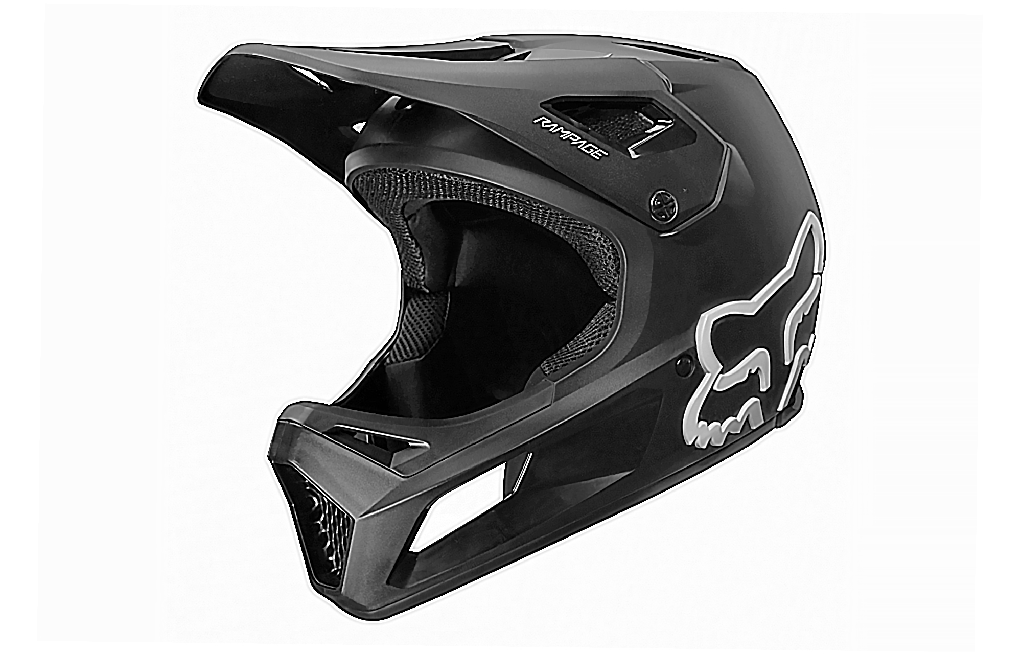 FOX HELMET RAMPAGE RENTAL BLACK image number 0