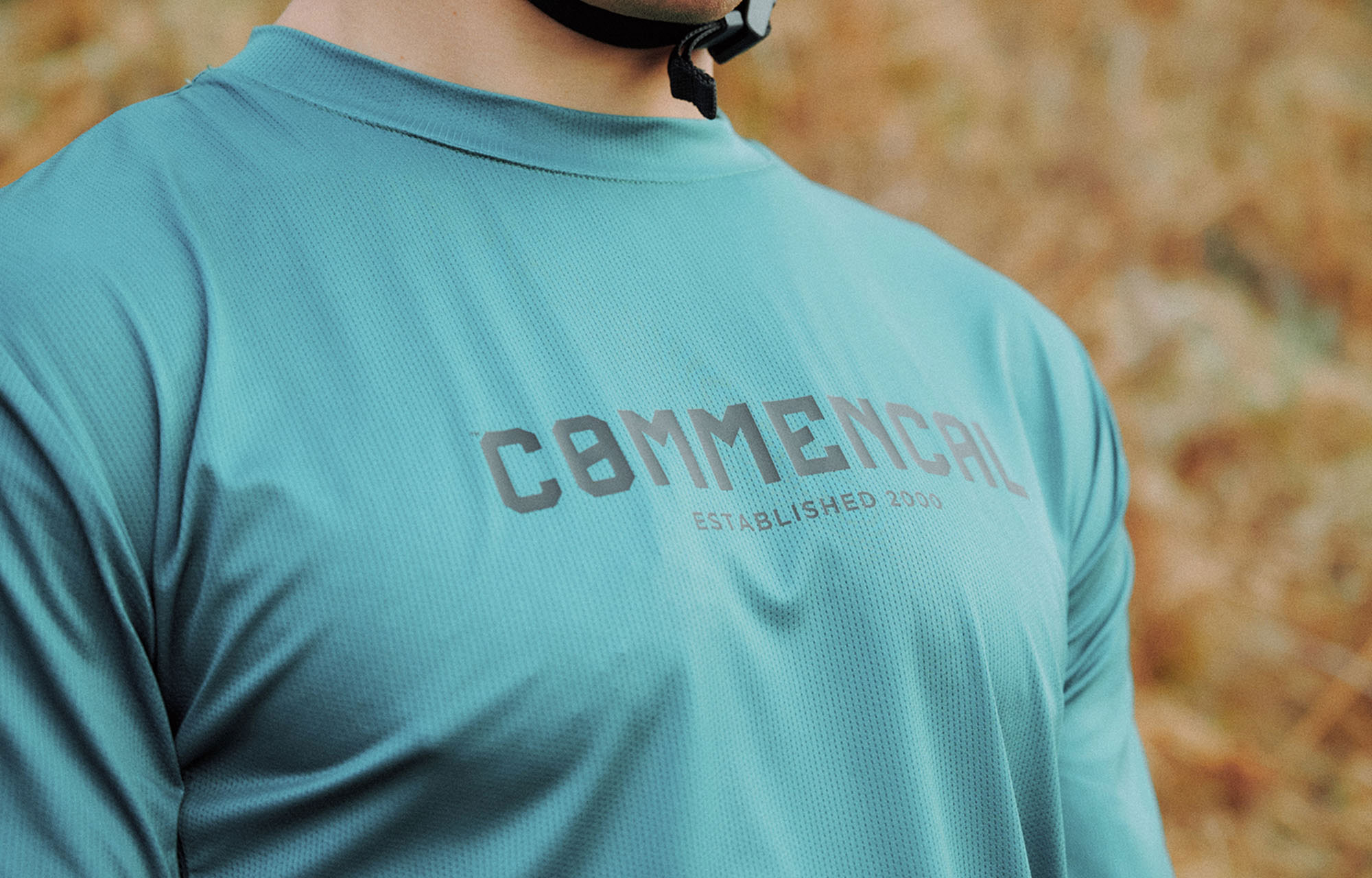 COMMENCAL LIGHTECH CORPORATE LONG SLEEVE JERSEY DEEP OCEAN image number 2