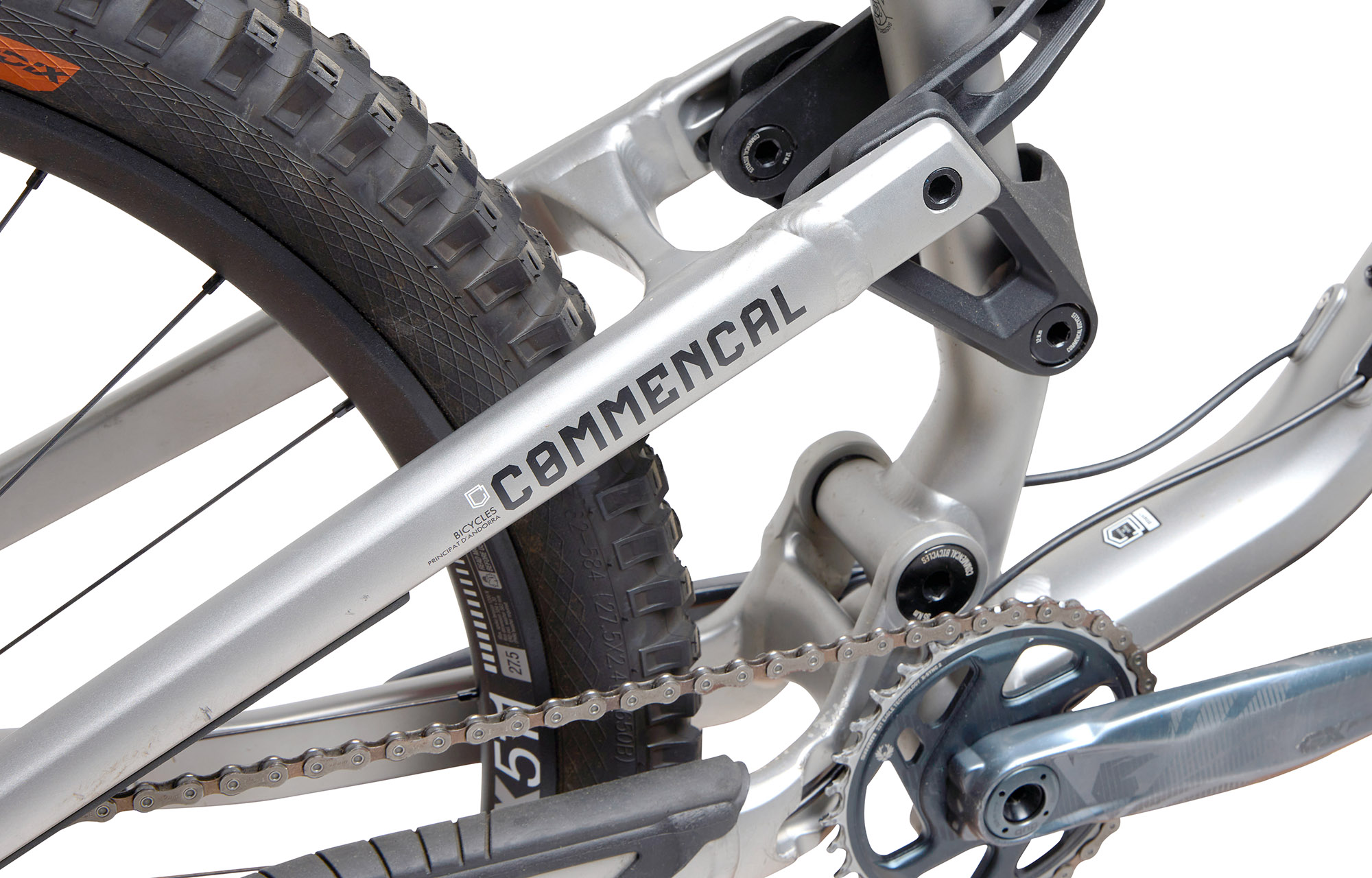 COMMENCAL META SX V4 RACE SILVER - L (22130803) image number null